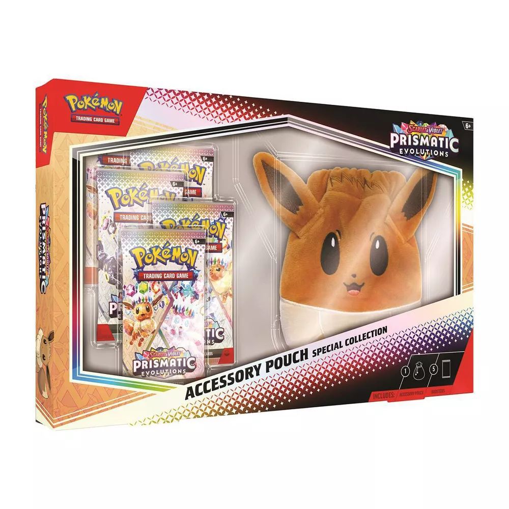 Pokemon Scarlet & Violet- Prismatic Evolutions Accessory Pouch Special Collection