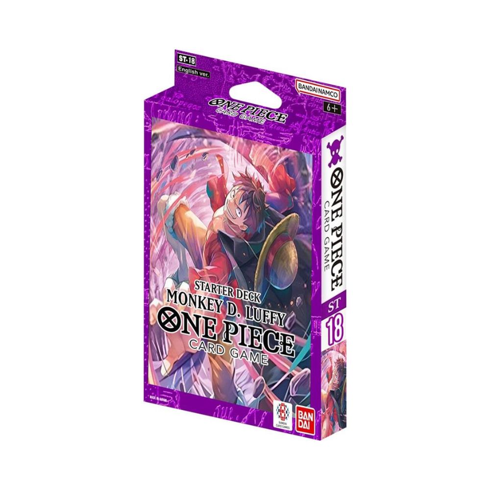 One Piece TCG- Starter Deck PURPLE Monkey.D.Luffy [ST-18]