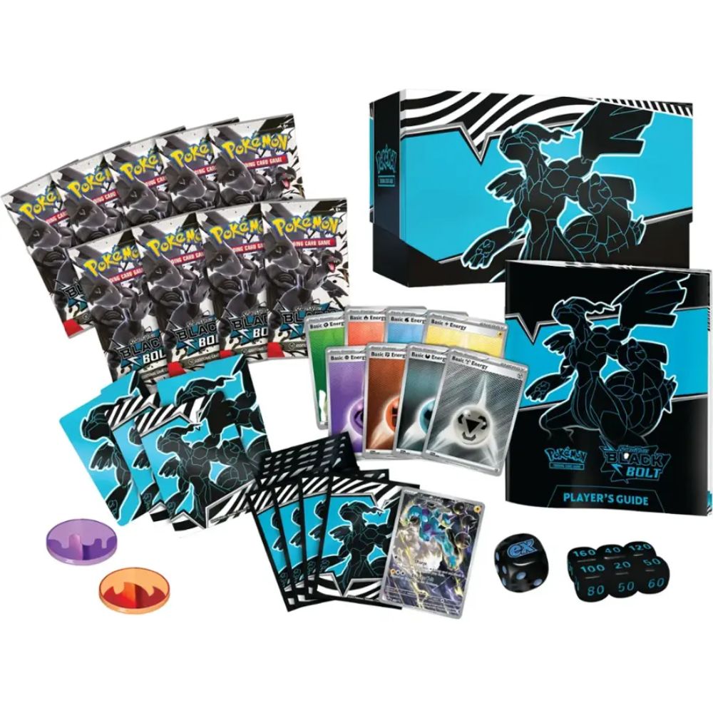 Pokemon Scarlet & Violet- Black Bolt Elite Trainer Box (ETB)