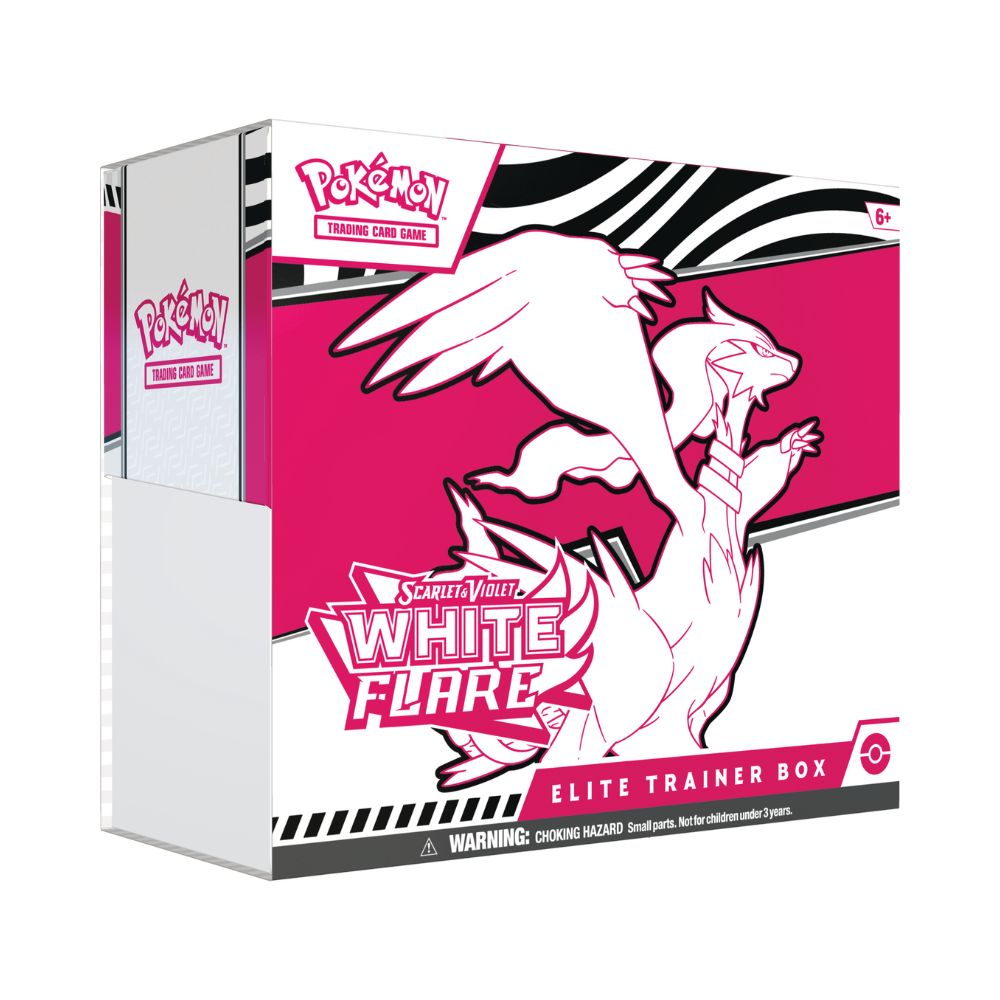 Pokemon Scarlet & Violet- White Flare Elite Trainer Box (ETB)