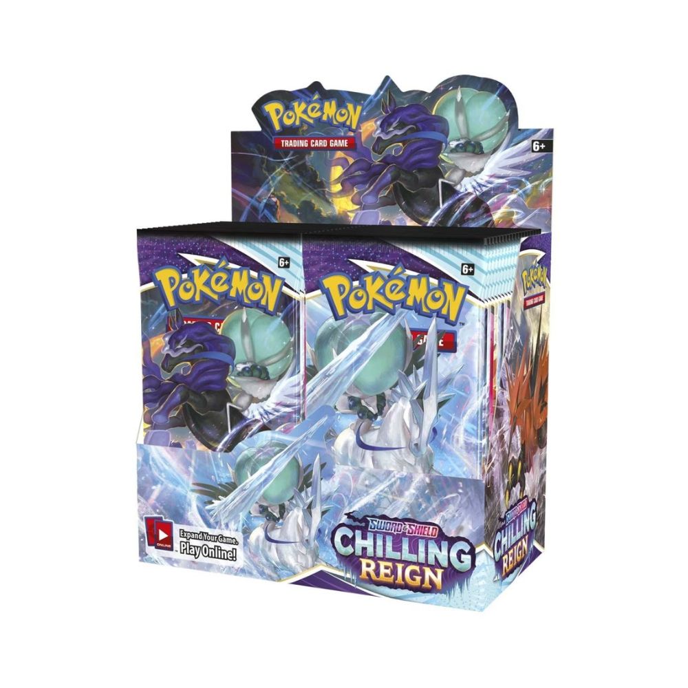 Pokemon Sword & Shield- Chilling Reign Booster Box