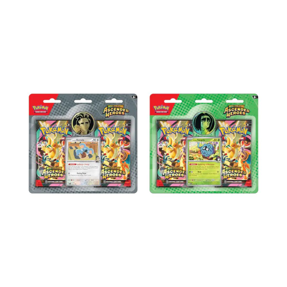 Pokemon Mega Evolution- Ascended Heroes 2-Pack Blister (Styles Vary)