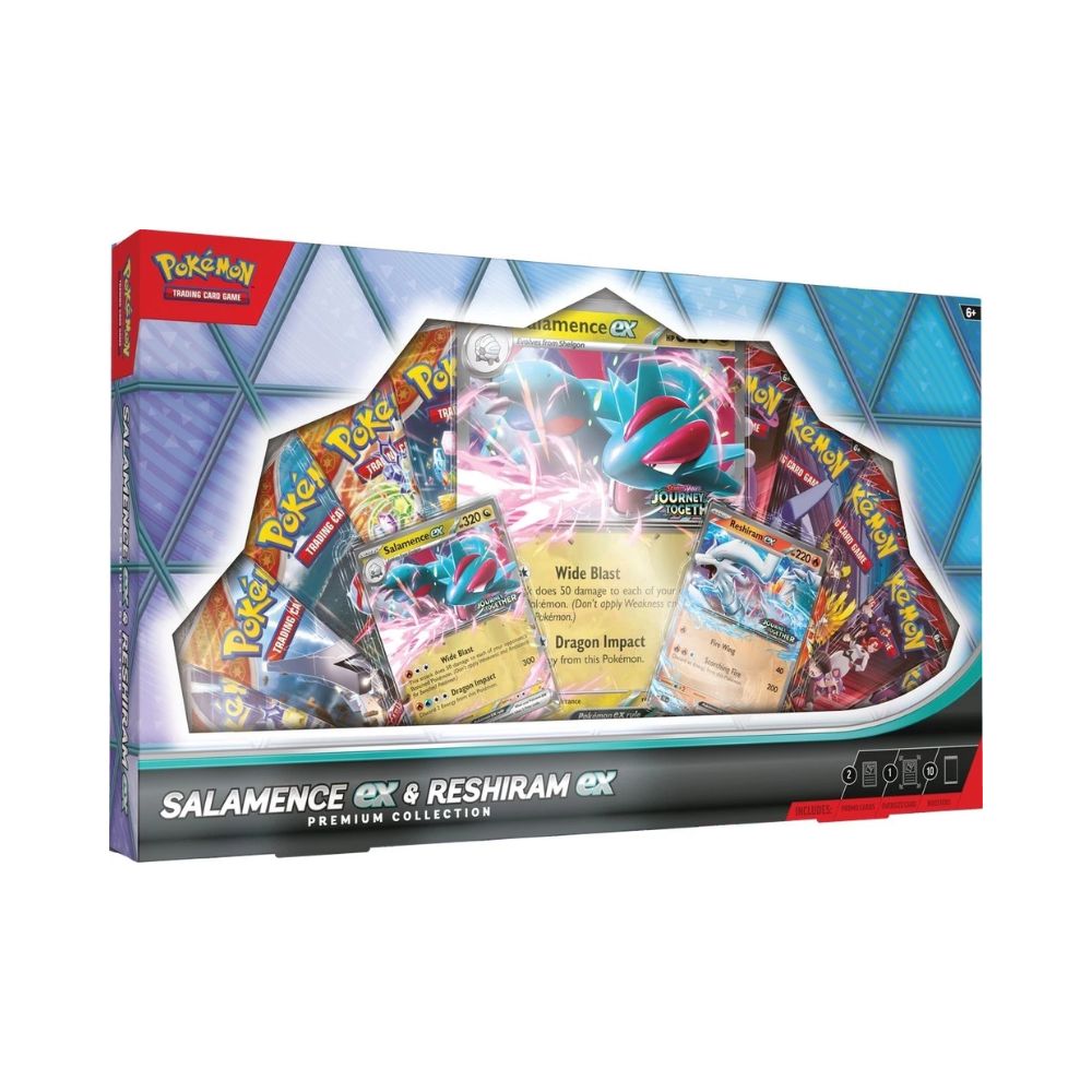 Pokemon- Salamence ex & Reshiram ex Premium Collection