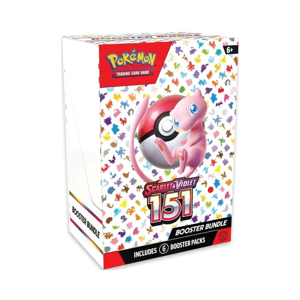 Pokemon Scarlet & Violet- 151 Booster Bundle (6 Packs)
