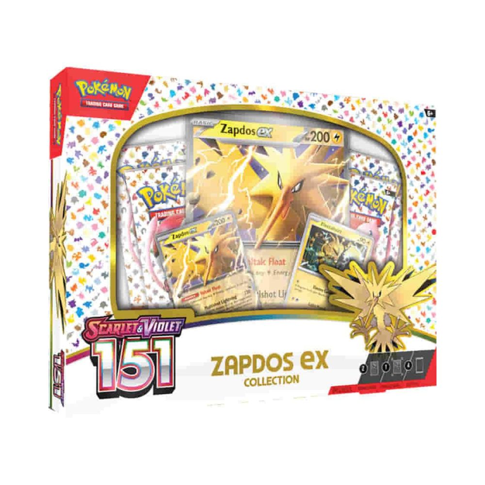 Pokemon Scarlet & Violet- 151 Zapdos EX Collection