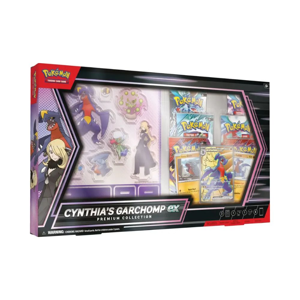 Pokemon Scarlet & Violet- Cynthias Garchomp EX Premium Collection