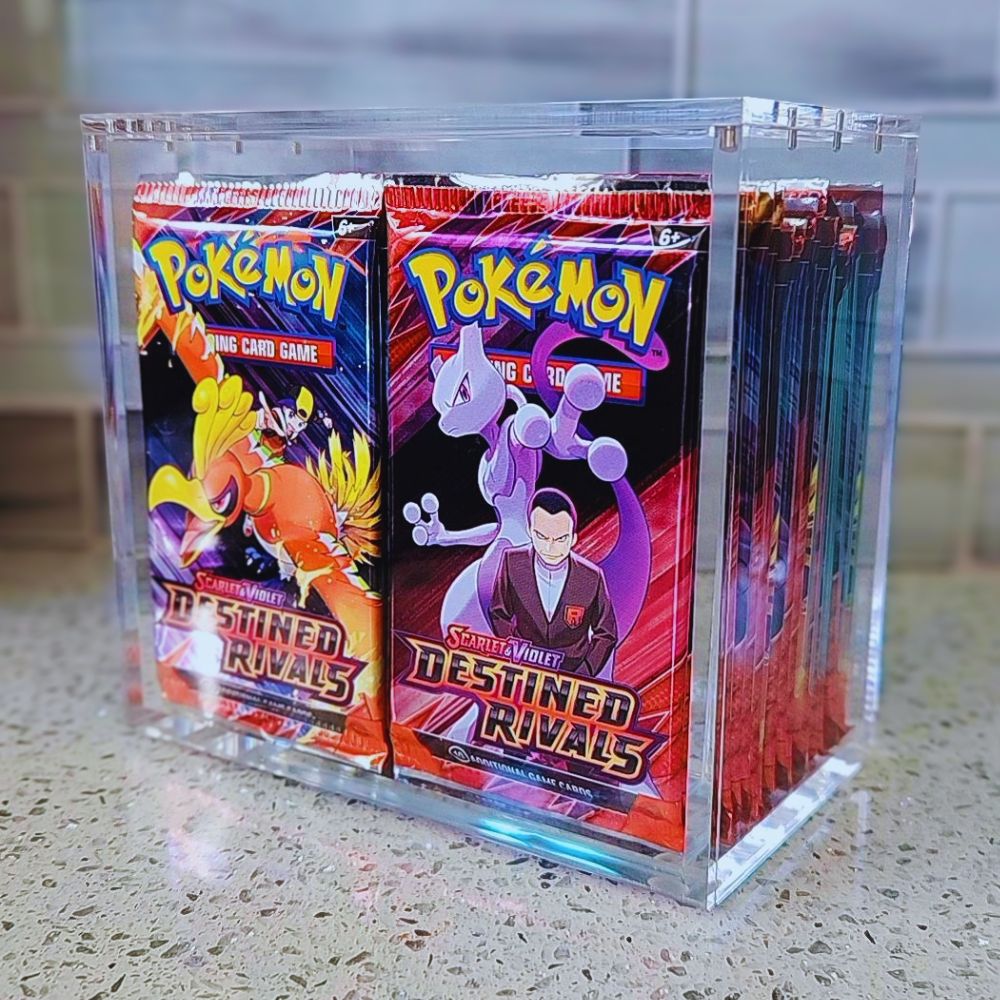 Pokemon- Destined Rivals 36 Packs (Includes Booster Box Acrylic)