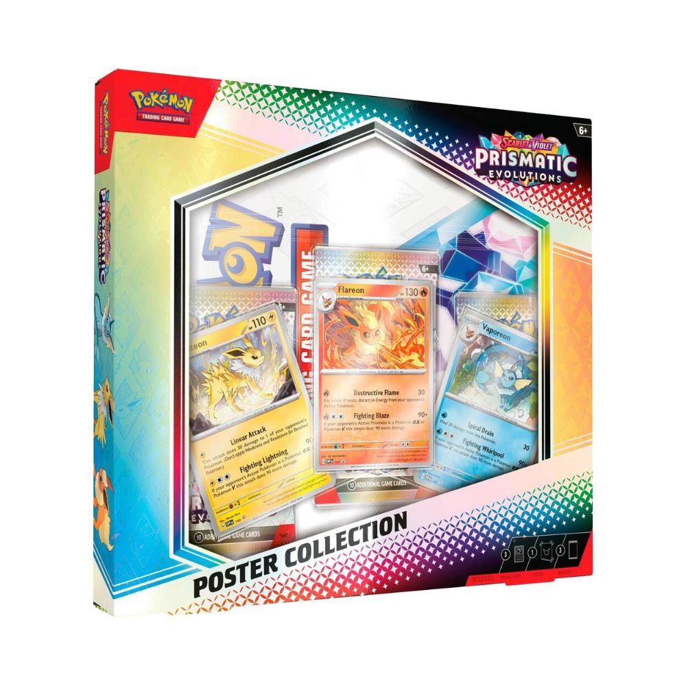 Pokemon Scarlet & Violet- Prismatic Evolutions Poster Collection