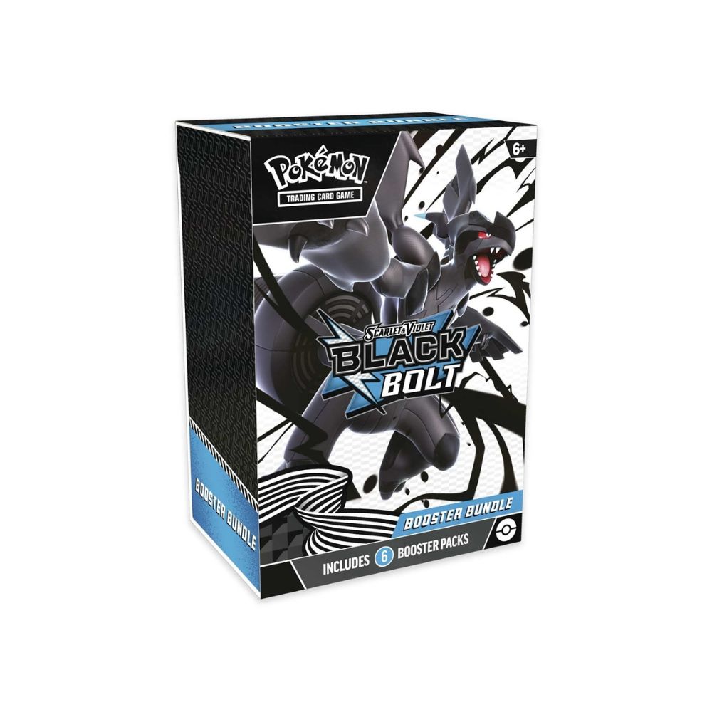 Pokemon Scarlet & Violet- Black Bolt Booster Bundle (6 Packs)