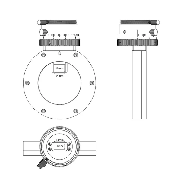 Diviseur Optique ToupTek - X M48 / M54 / M68