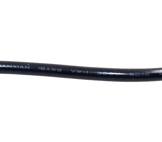 Câble DC 12V 18AWG Mâle-Mâle  ( 5.5x2.1mm ) 