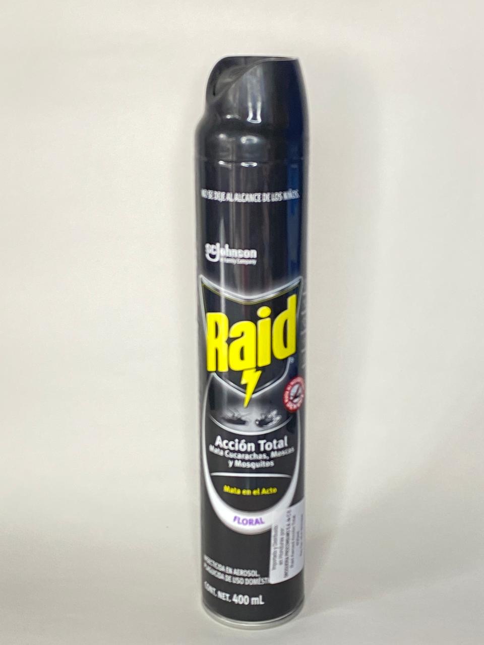 Raid Accion Total (mata mosca)400ml