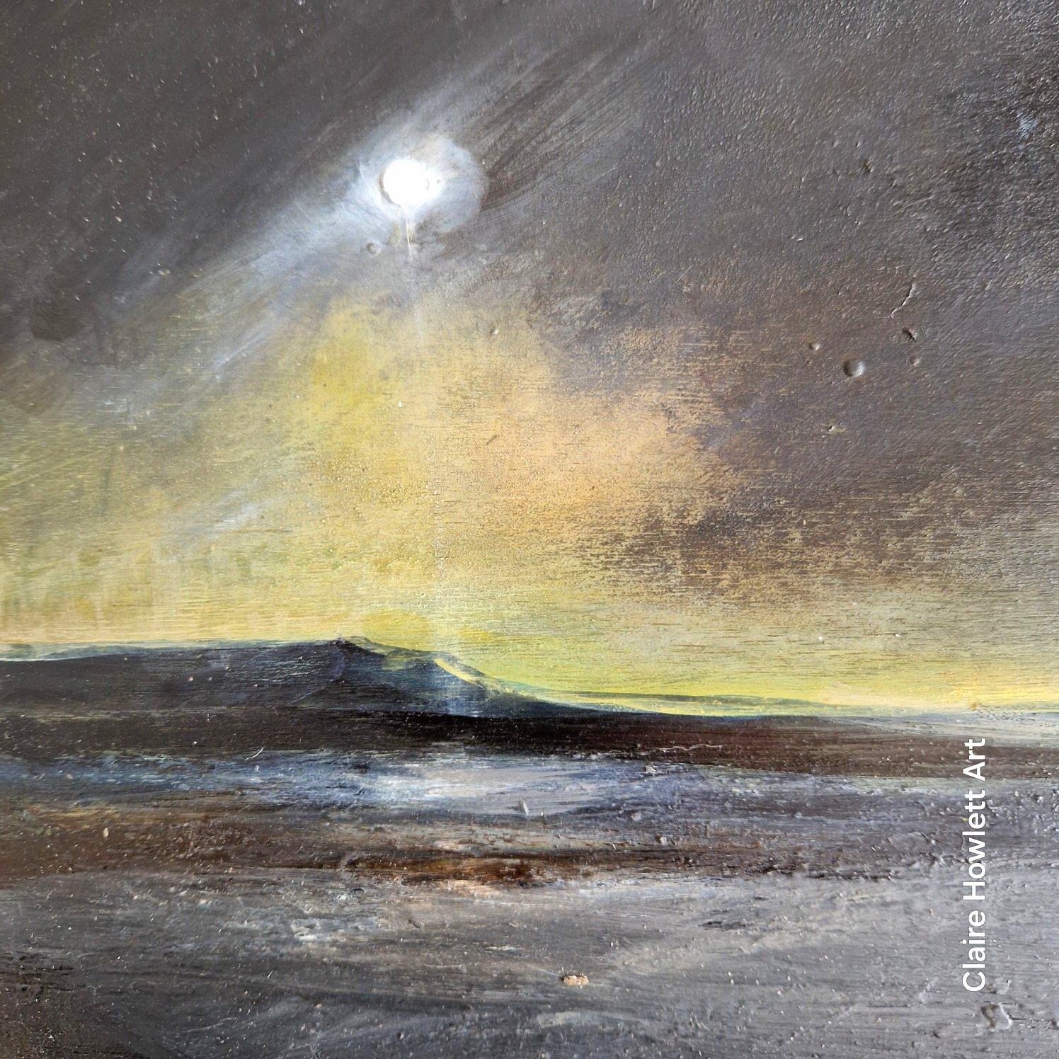 Moon Over St. Ives