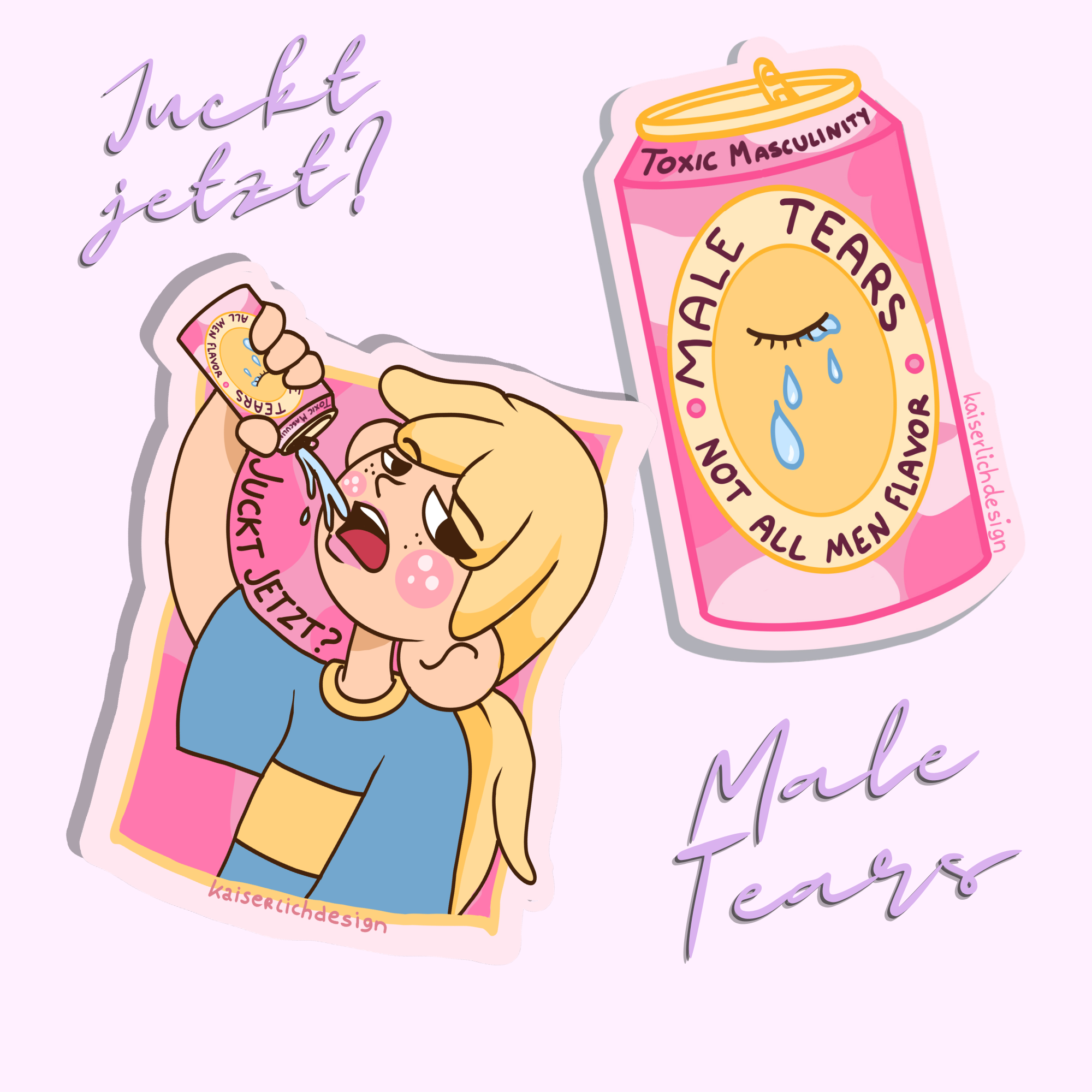 Juckt jetzt?! - Temper - Vinyl Sticker