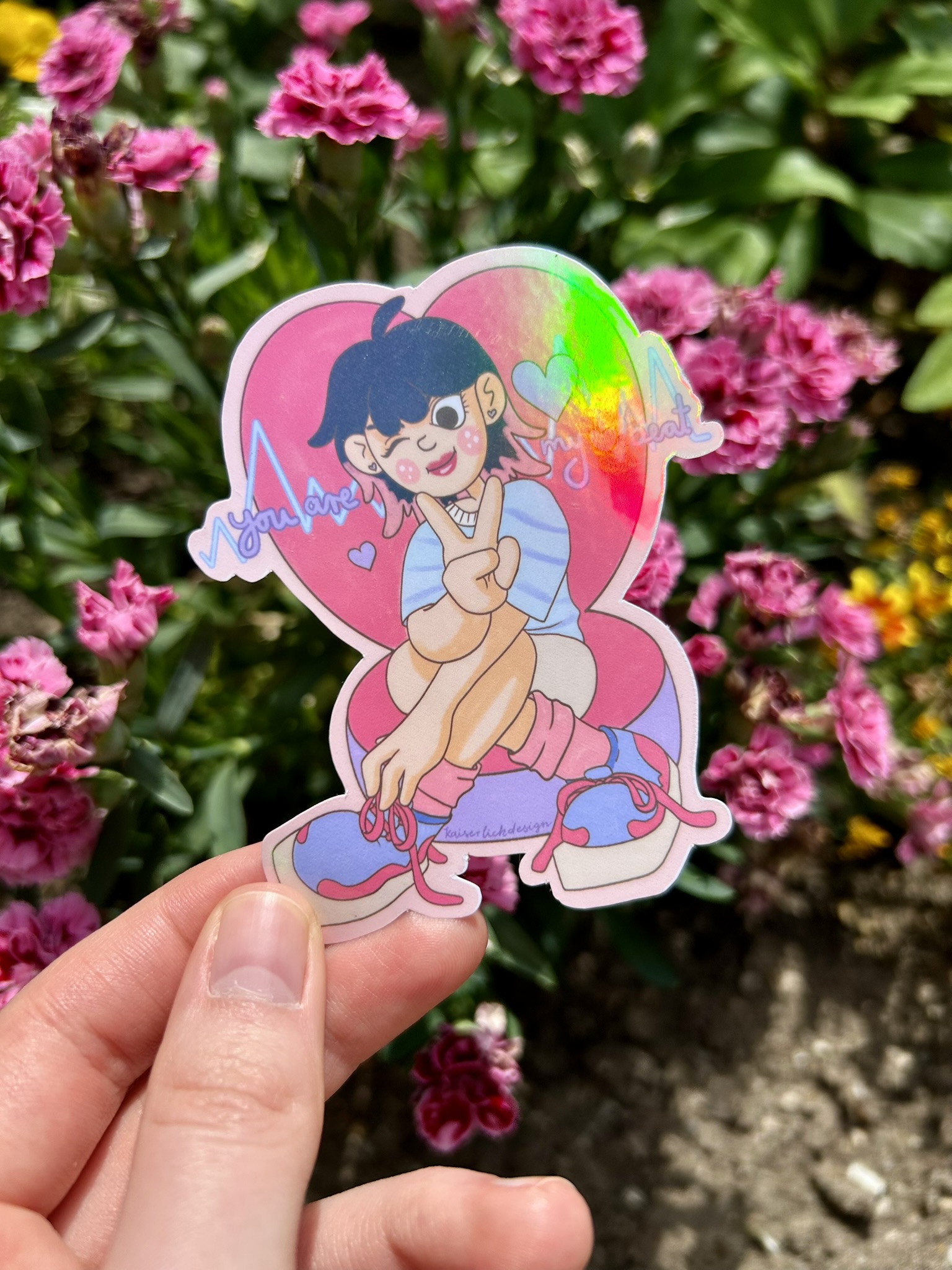 You Are My Heartbeat – Valle - Vinyl Sticker