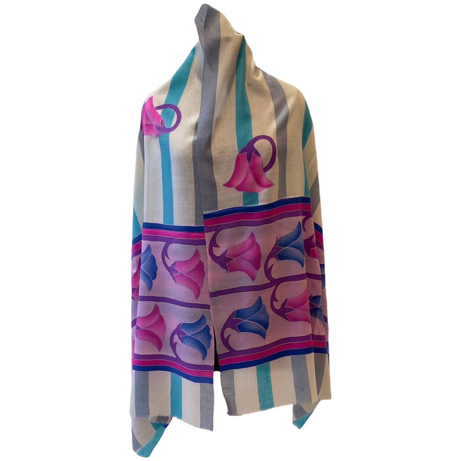 Pashmina Hand Brush Stole