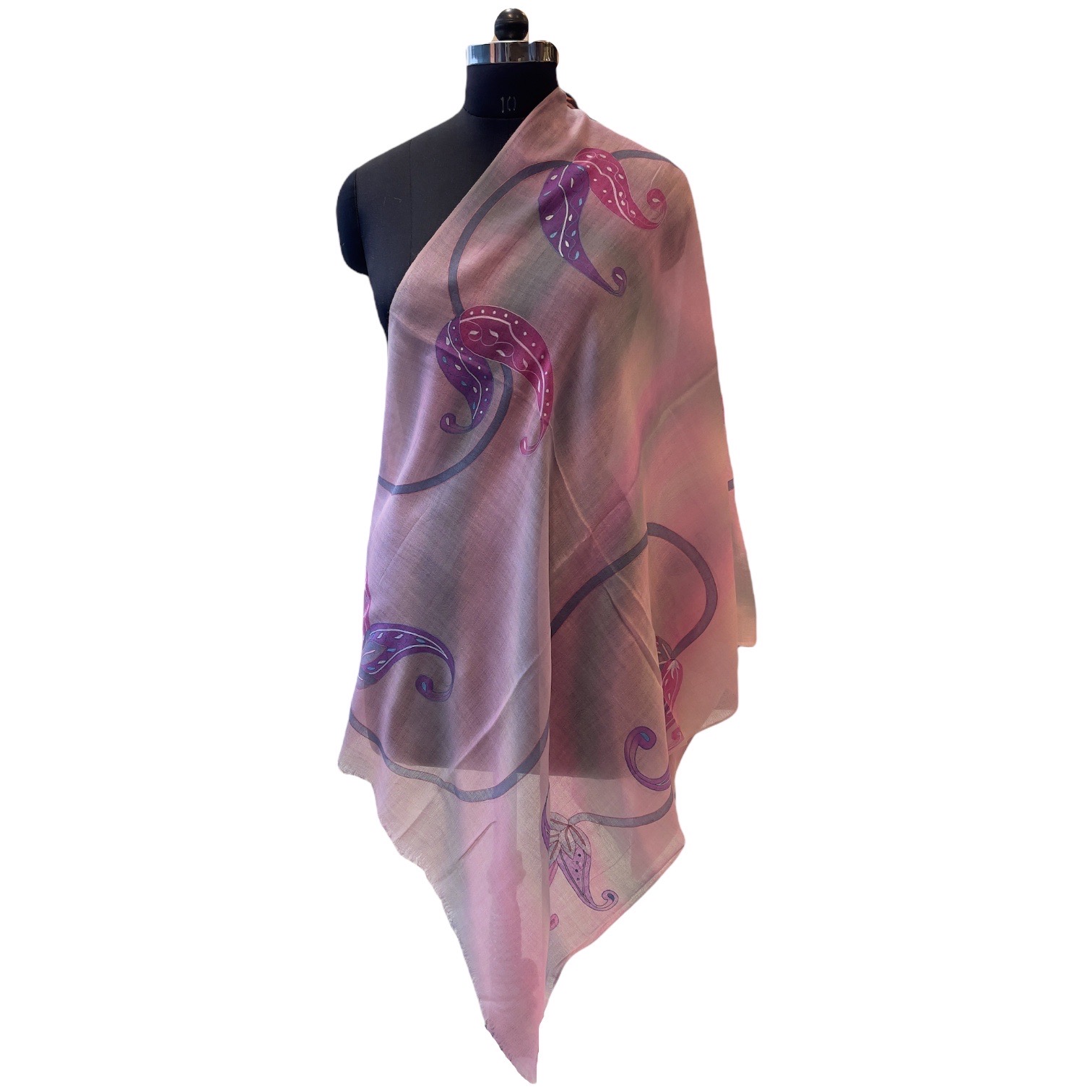 Pashmina Hand Brush Stole