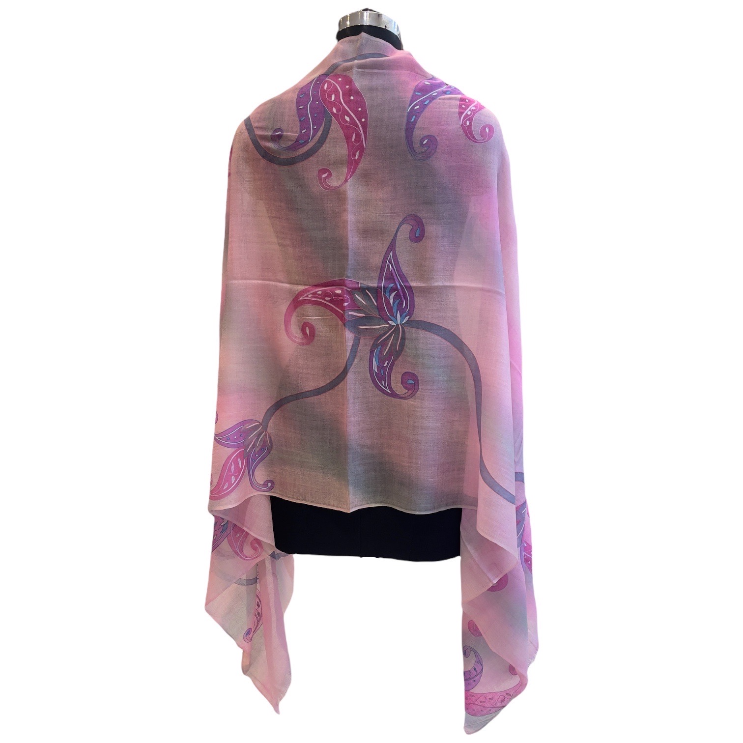 Pashmina Hand Brush Stole