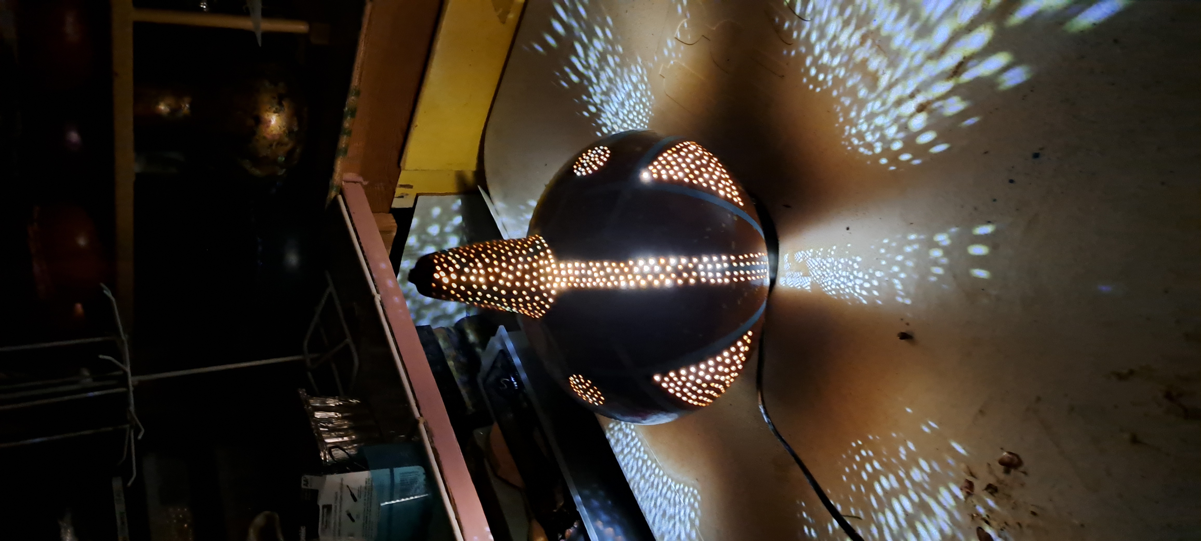 Abstract southwest lamp