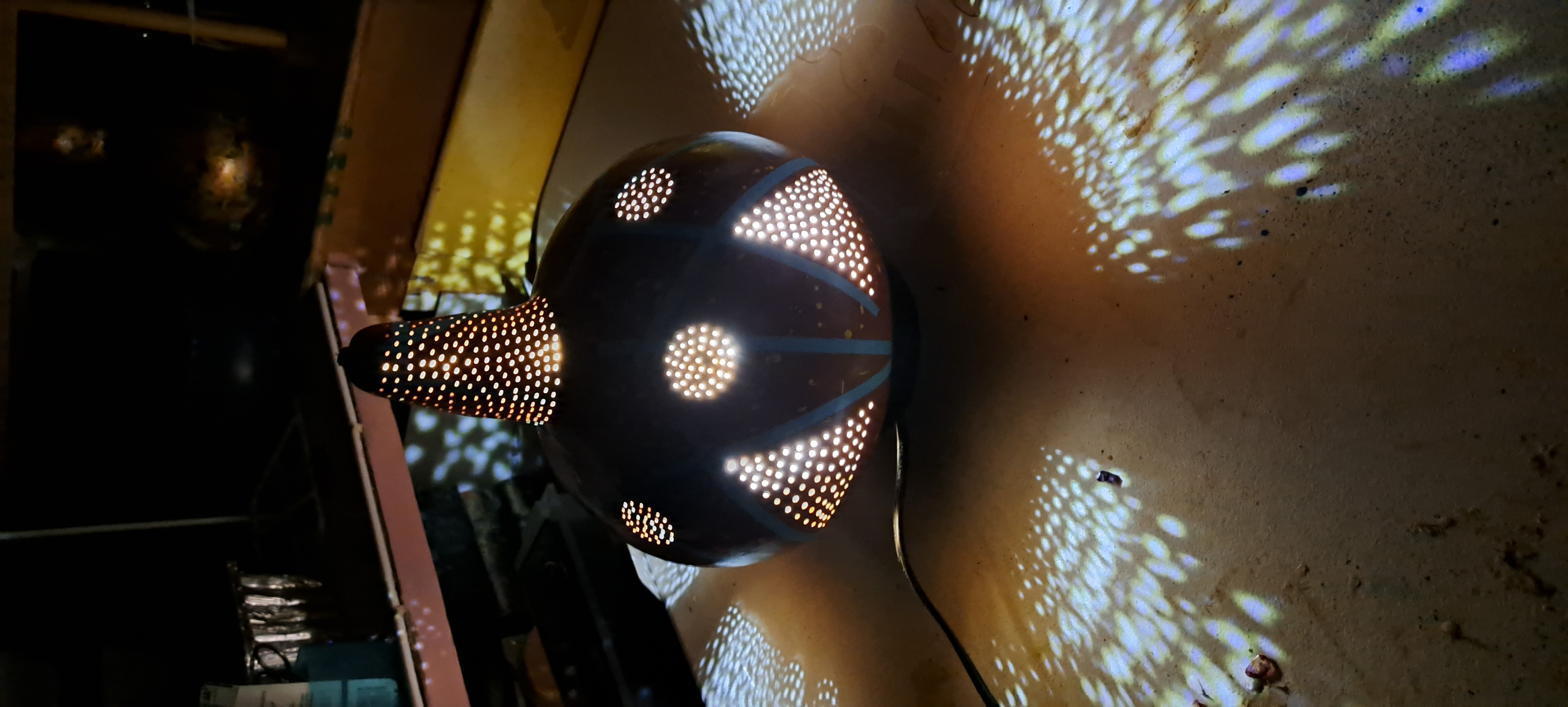 Abstract southwest lamp