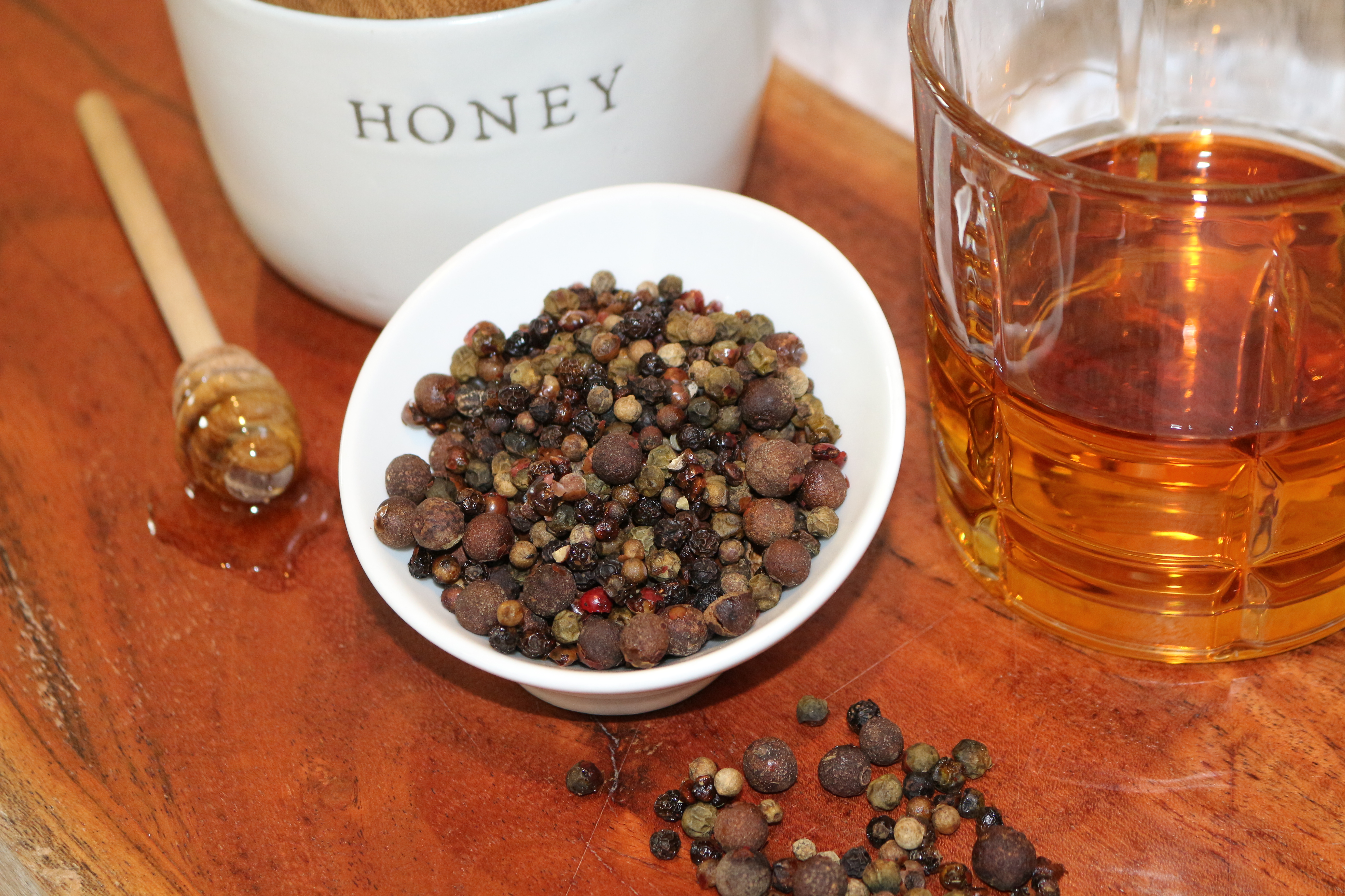 Honey Whiskey Infused Peppercorns Refill