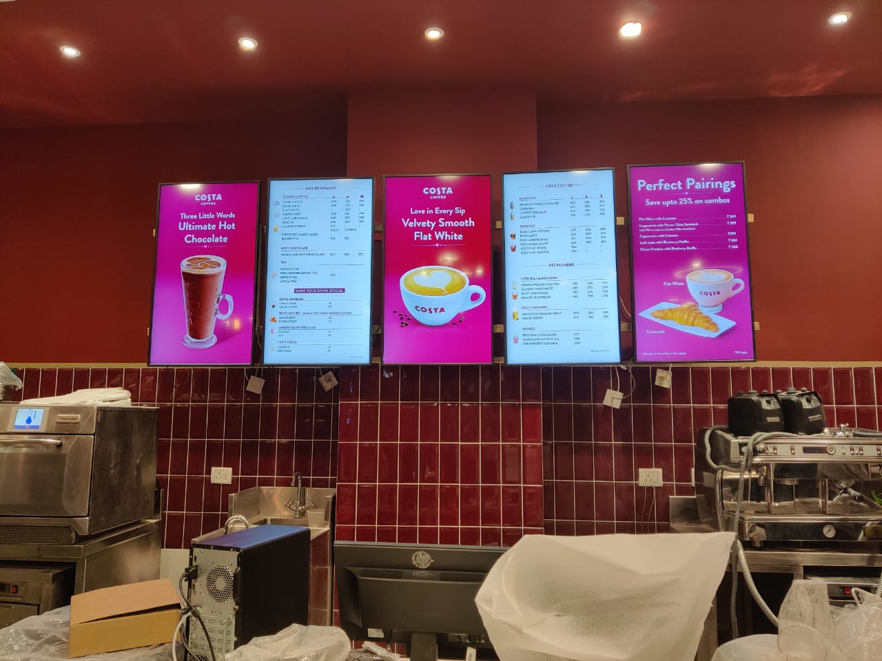 Wall Mount Slim Digital Signage