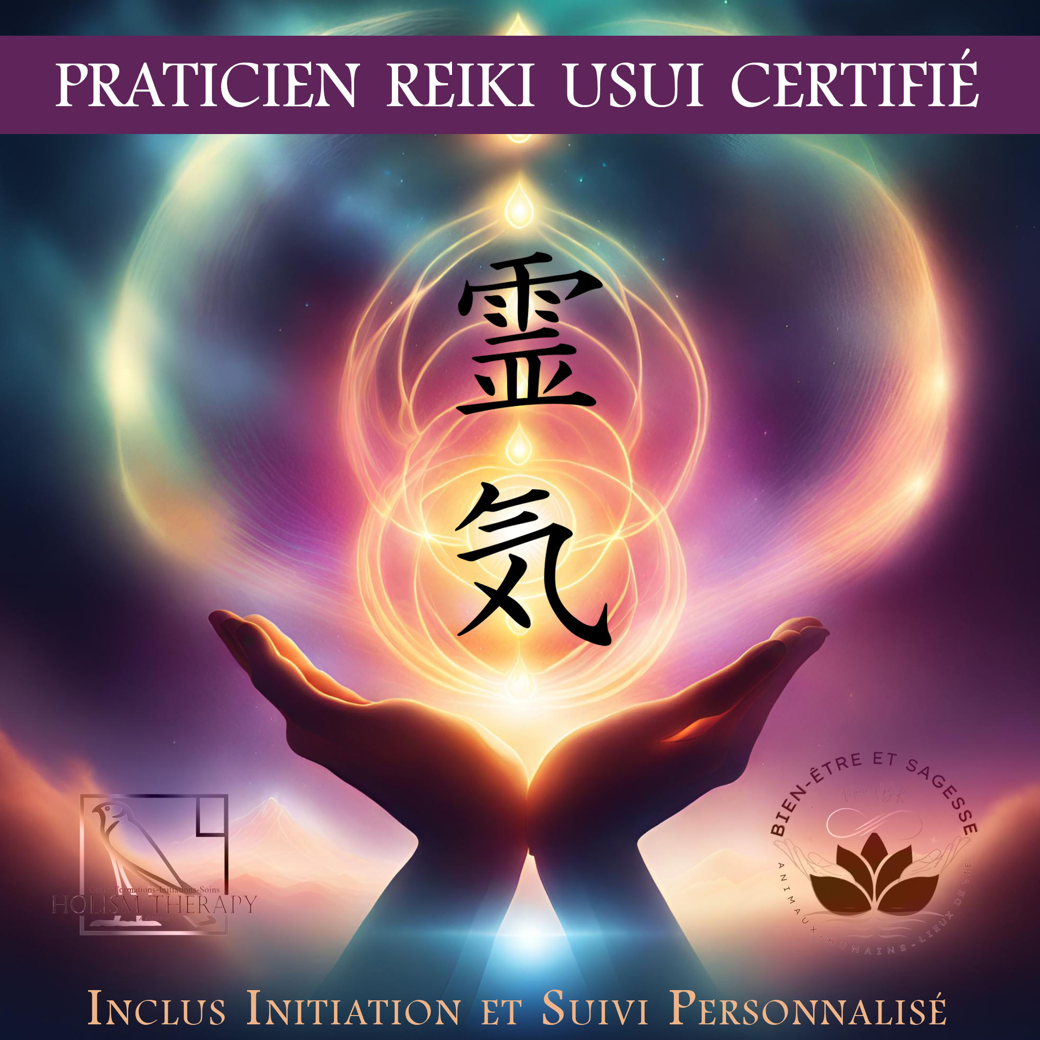 Formation PRATICIEN REIKI USUI Certifié.e