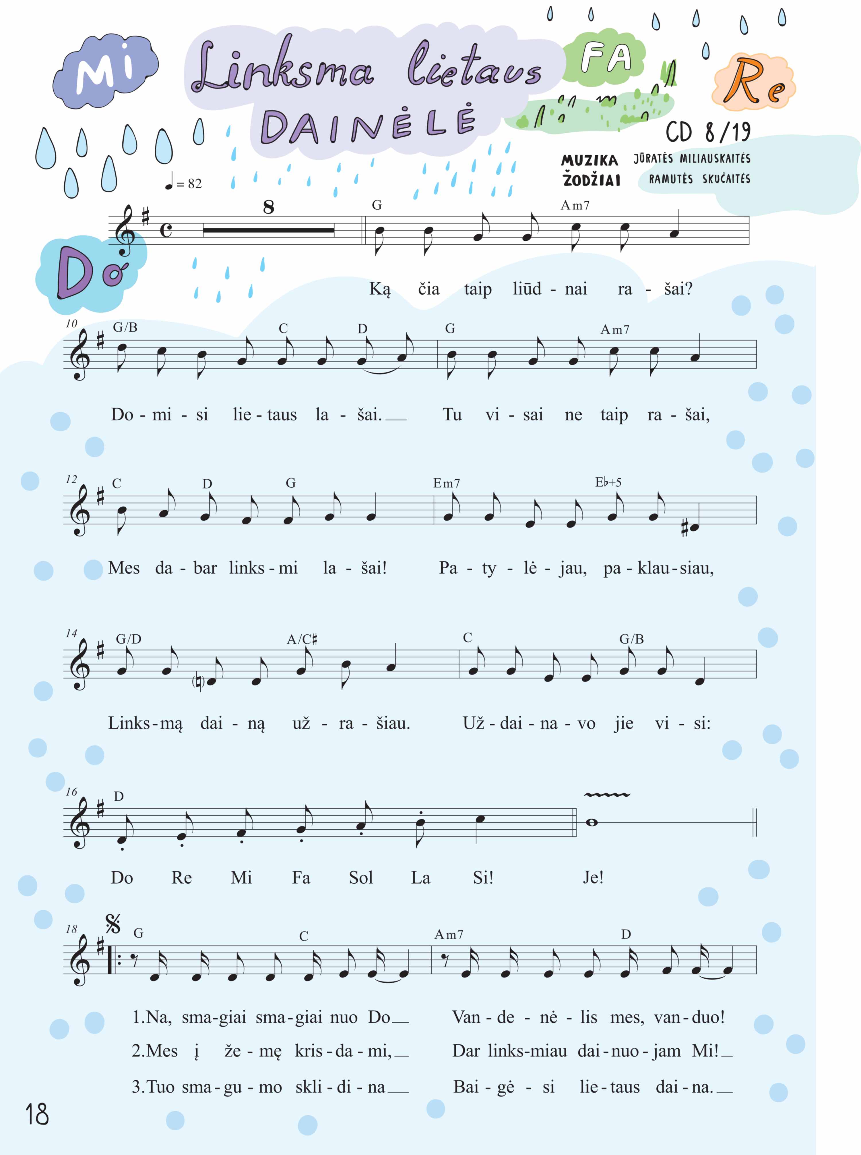 Vaikiškos muzikos natų knygelė "SRAIGIŲ MIESTAS"
