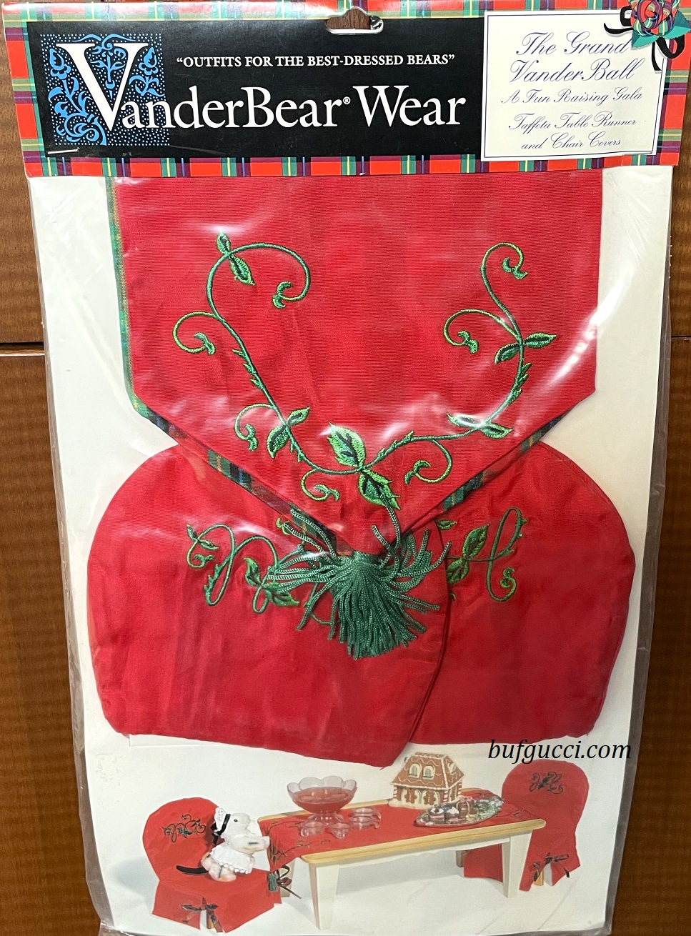 (The) Grand VanderBall: A Fun Raising Gala - Taffeta Table Runner & Chair Covers