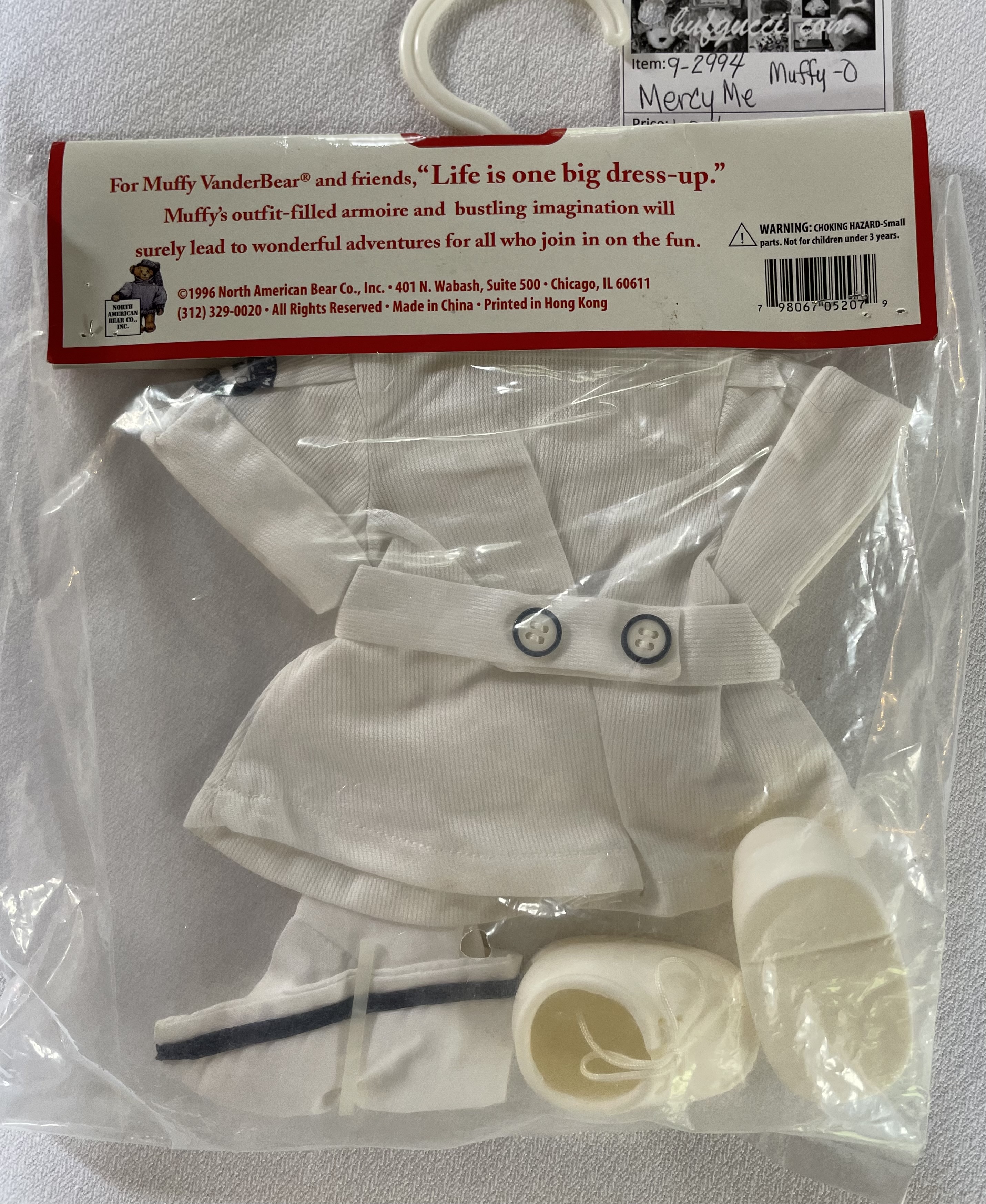 Mercy Me Hospital: E.R., O.R., and R n' R "Head Nurse (RN)" MUFFY Outfit