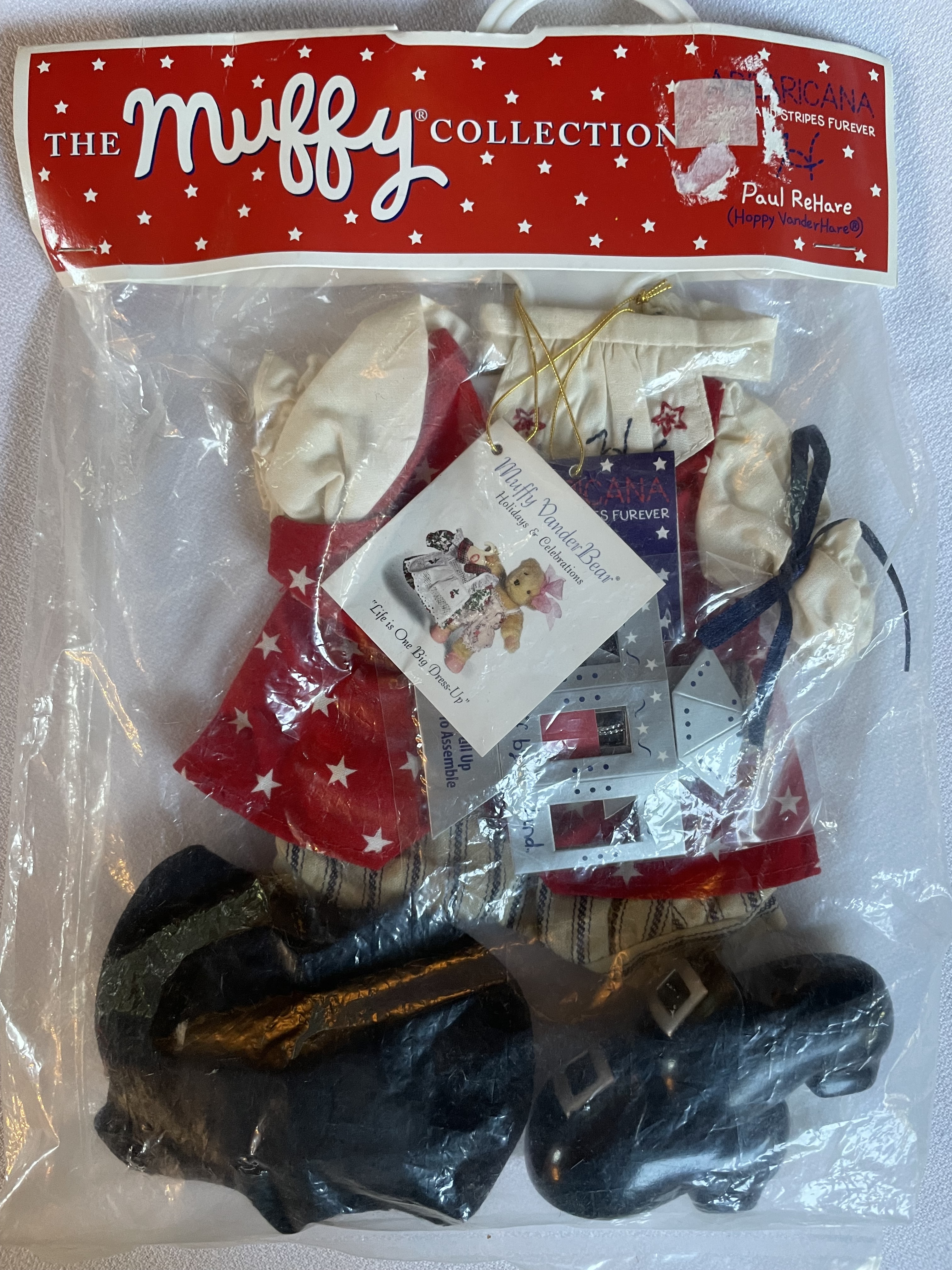 Abearicana: Stars and Stripes Furever "Paul ReHare" HOPPY Outfit