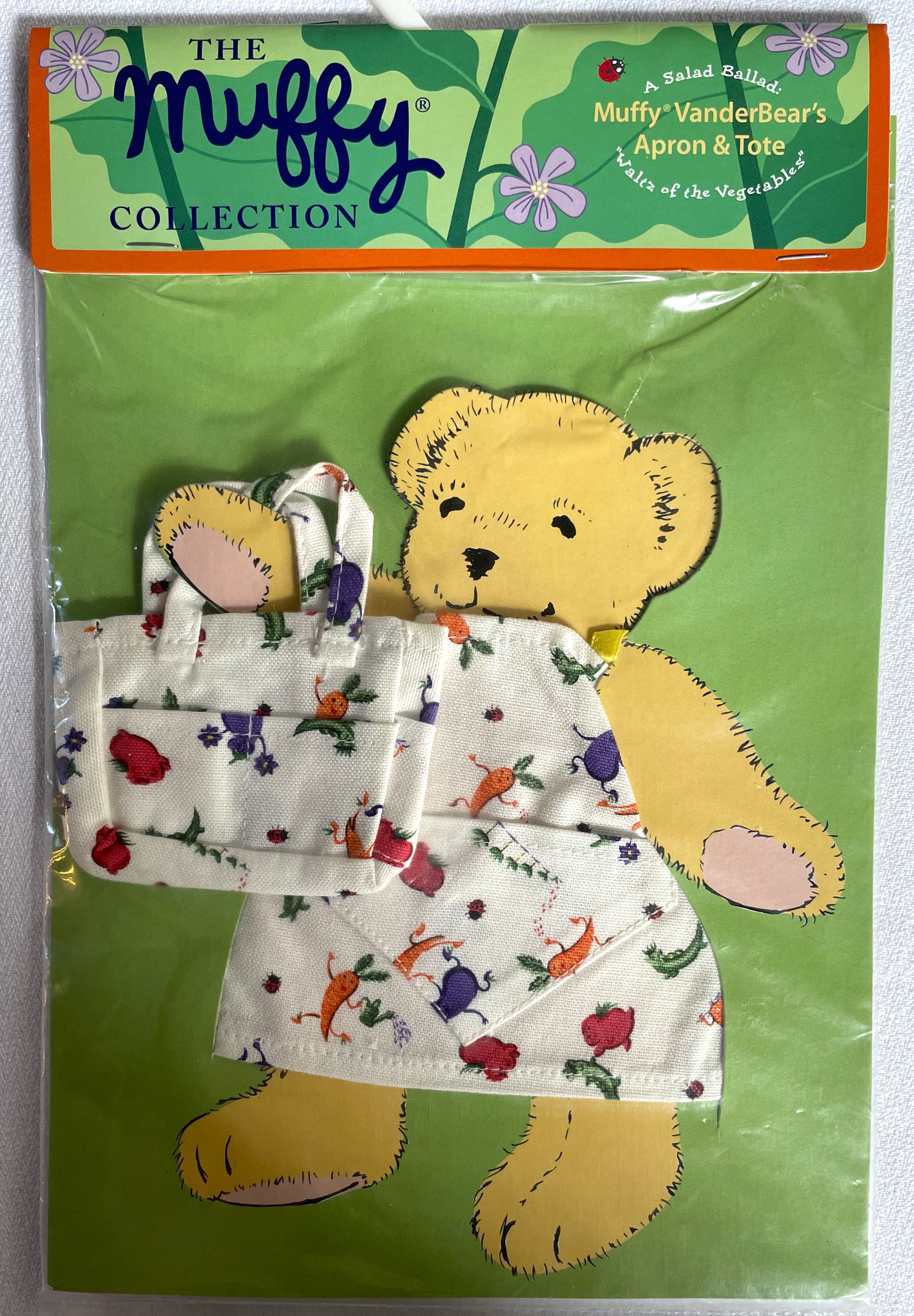 (A) Salad Ballad: Waltz of the Vegetables Apron and Tote Set MUFFY Outfit