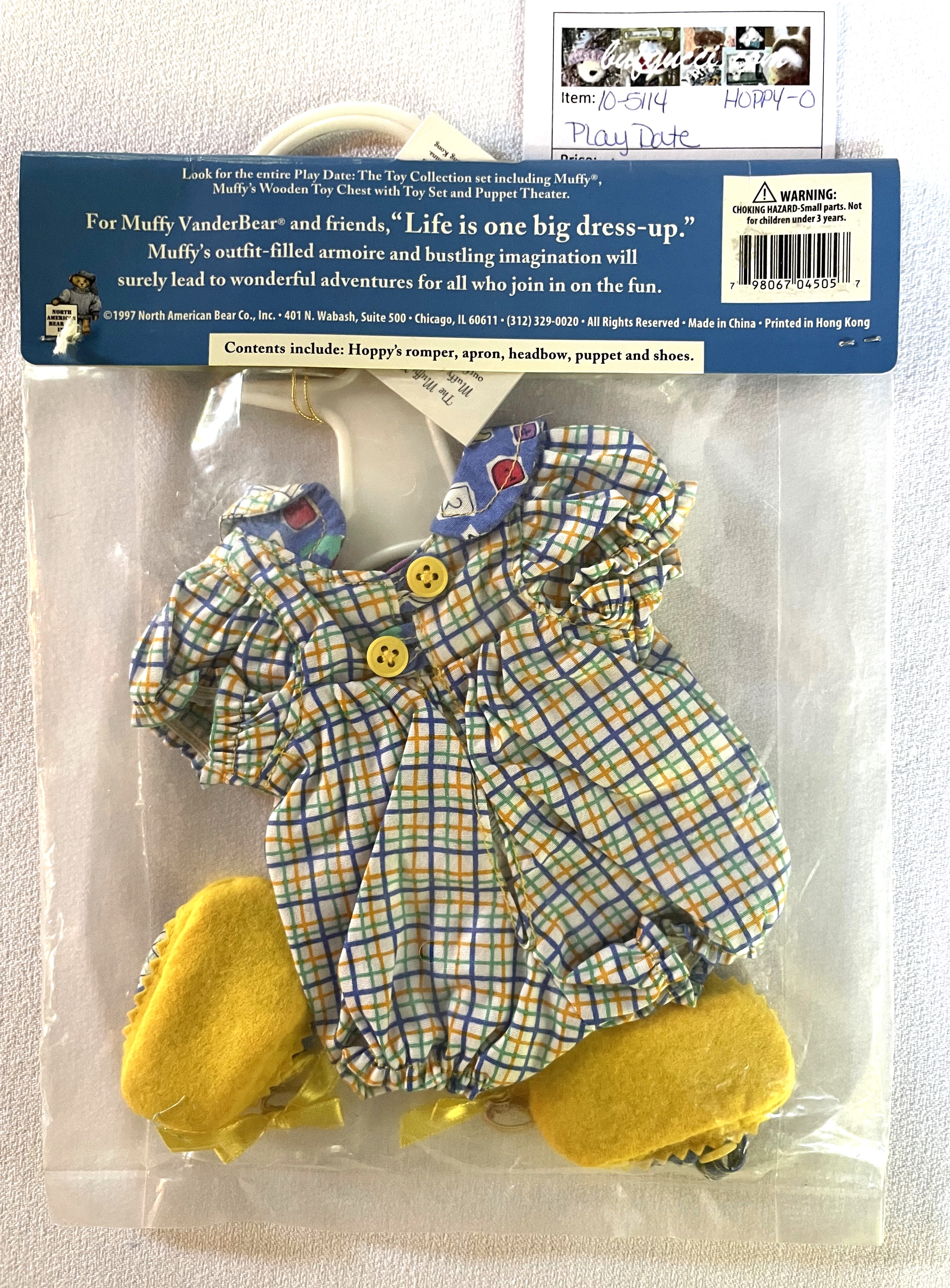Play Date: The Toy Collection HOPPY Outfit