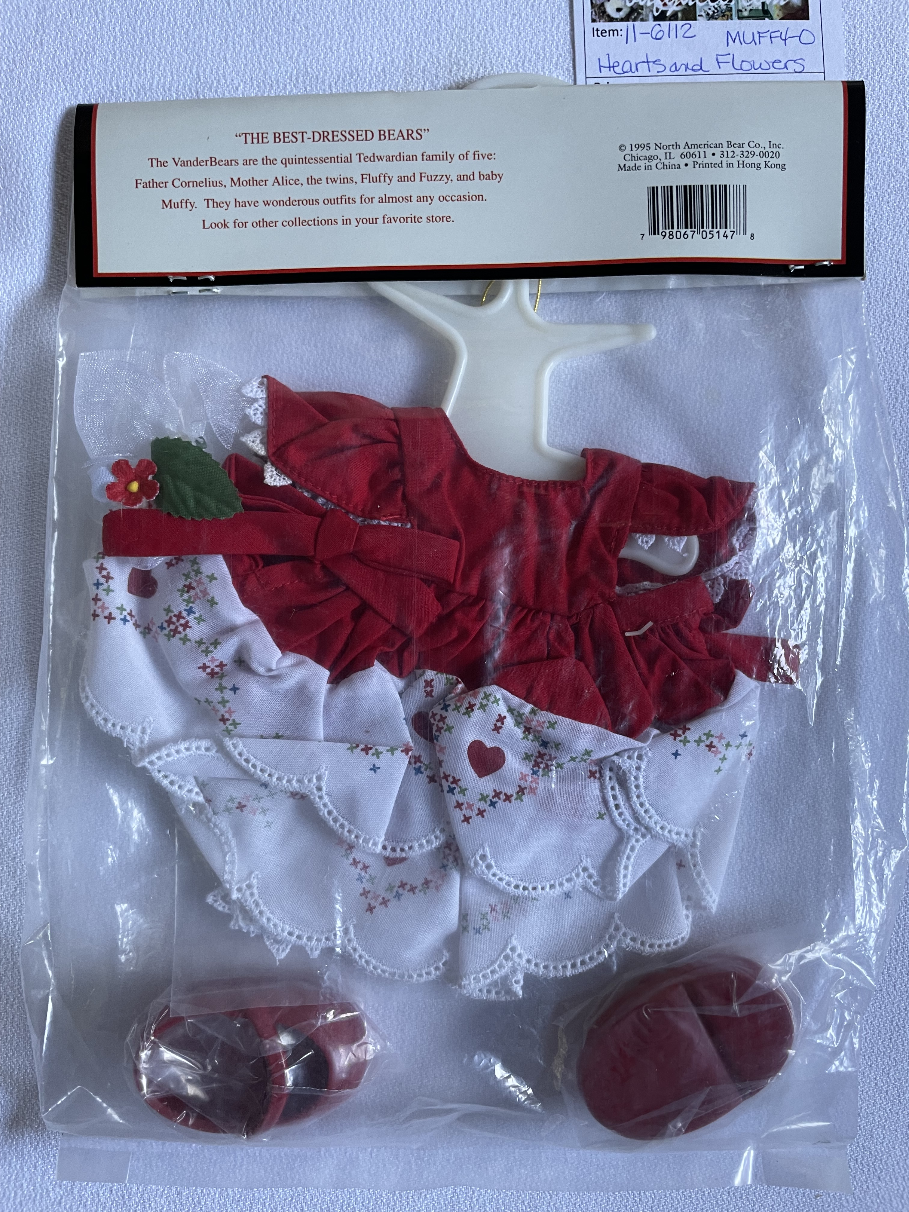 Hearts and Flowers MUFFY Outfit