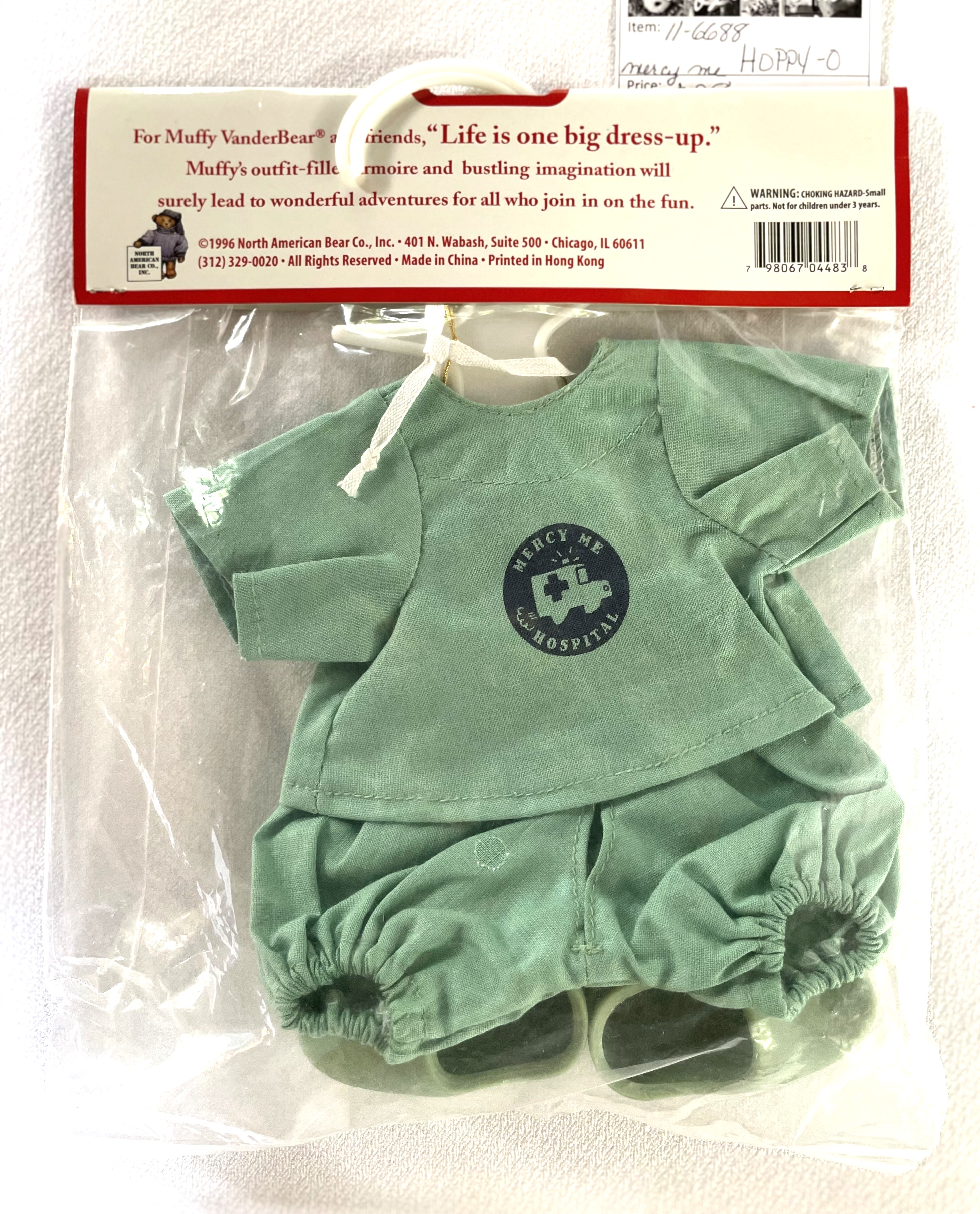 Mercy Me Hospital: E.R., O.R., and R n' R "Top Doc" HOPPY Outfit