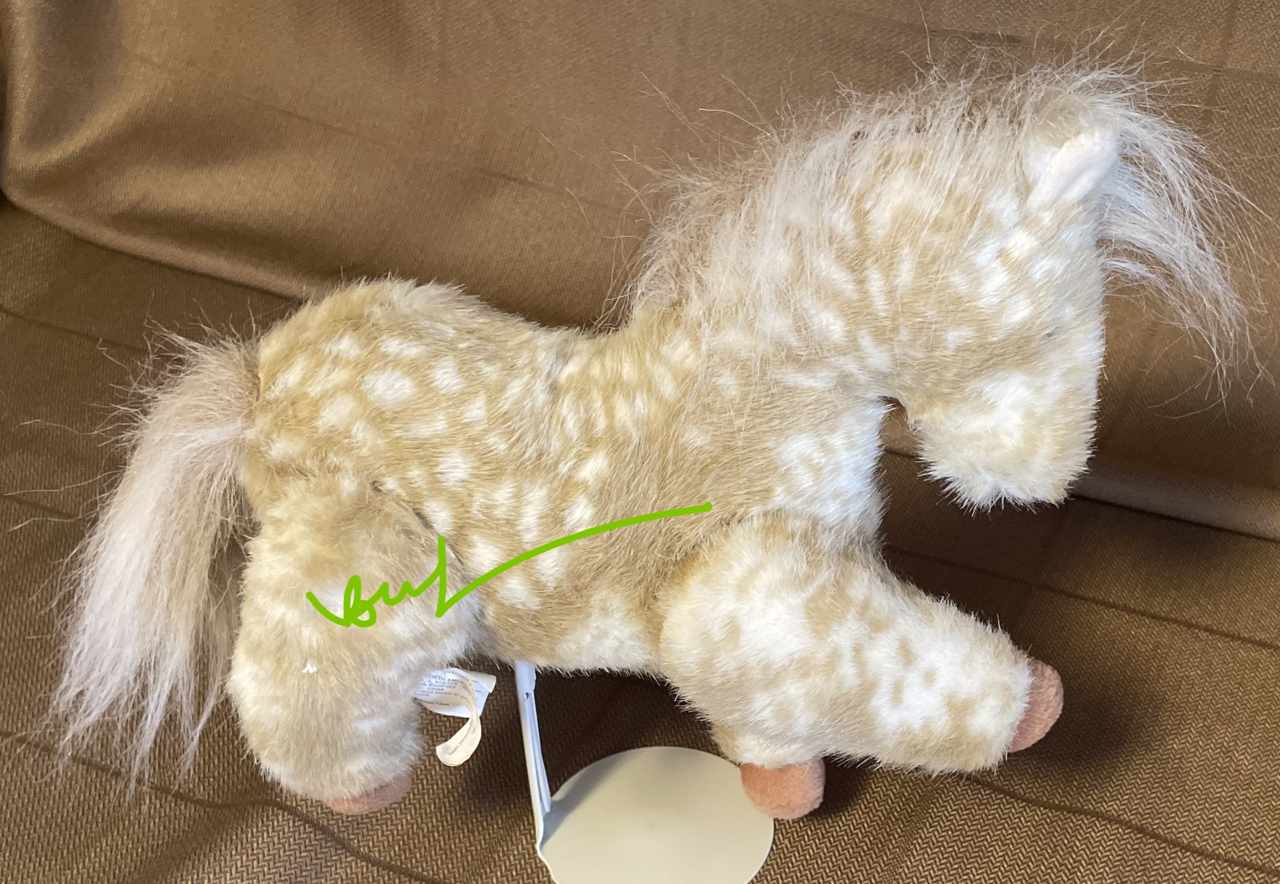 Undressed OATSIE PONY Horse