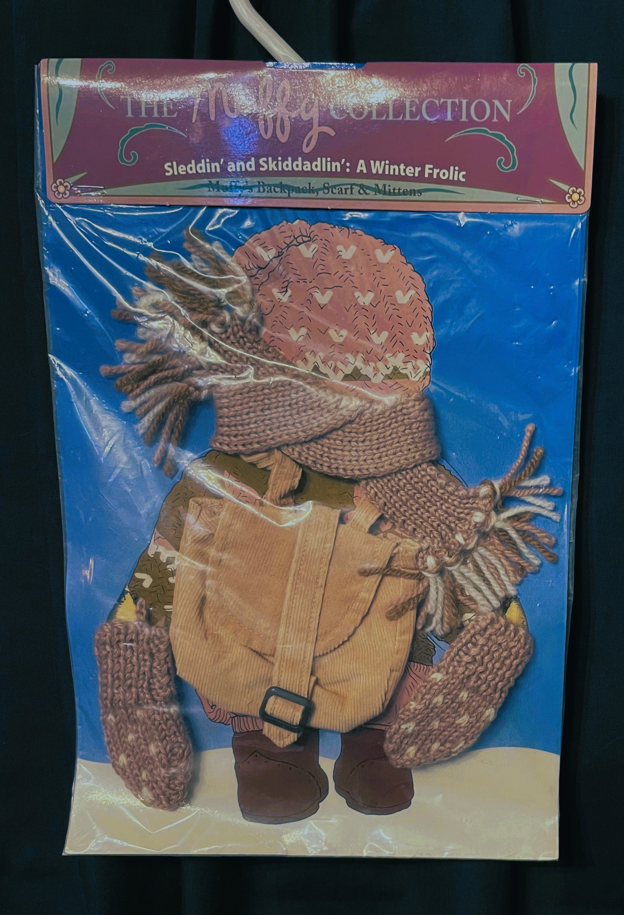 Sleddin' and Skidaddlin': A WINTER FROLIC  "Scarf Mittens Backpack Set" MUFFY Outfit