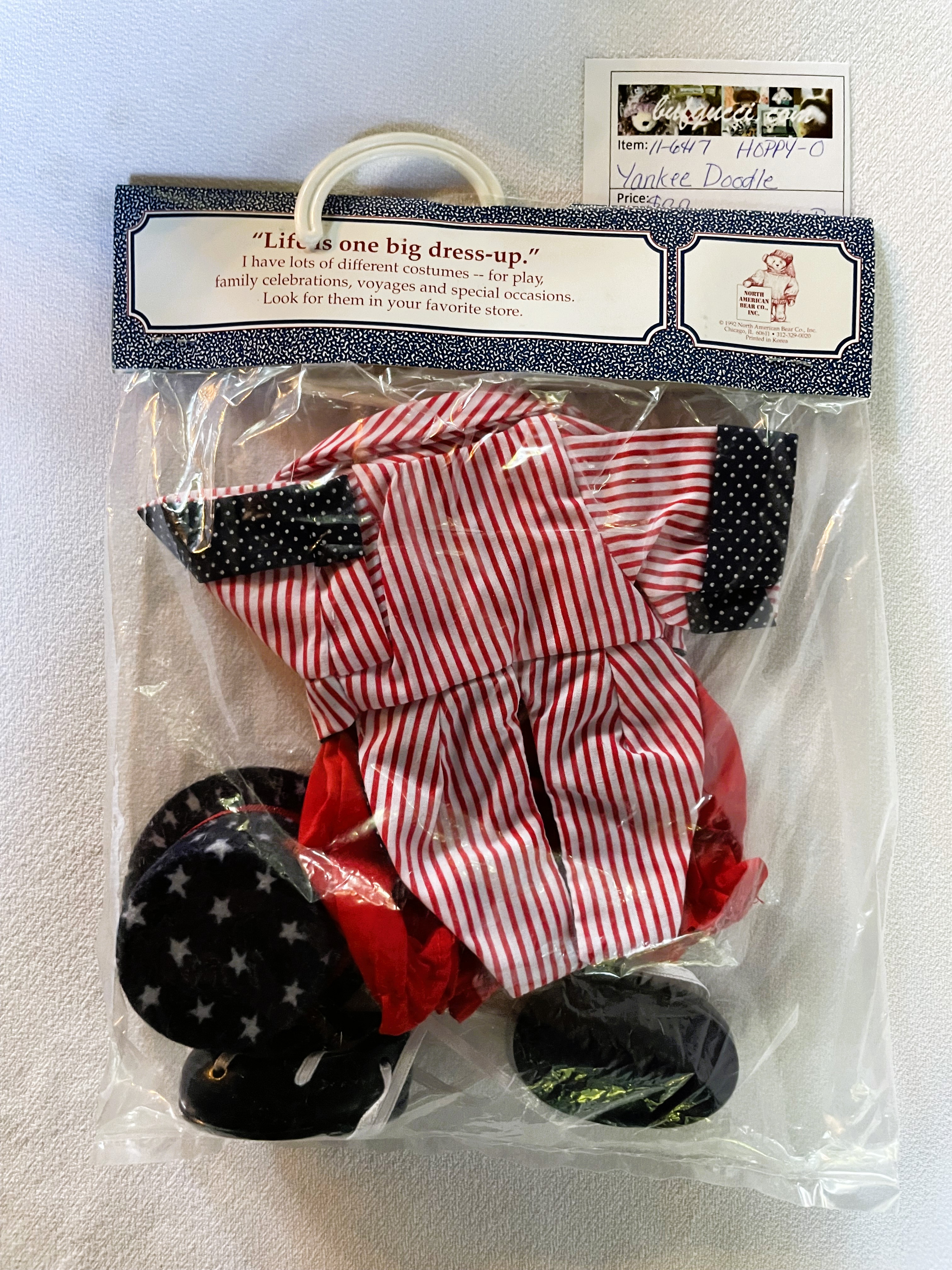 YANKEE DOODLE "Uncle Sam" HOPPY VanderHare Outfit
