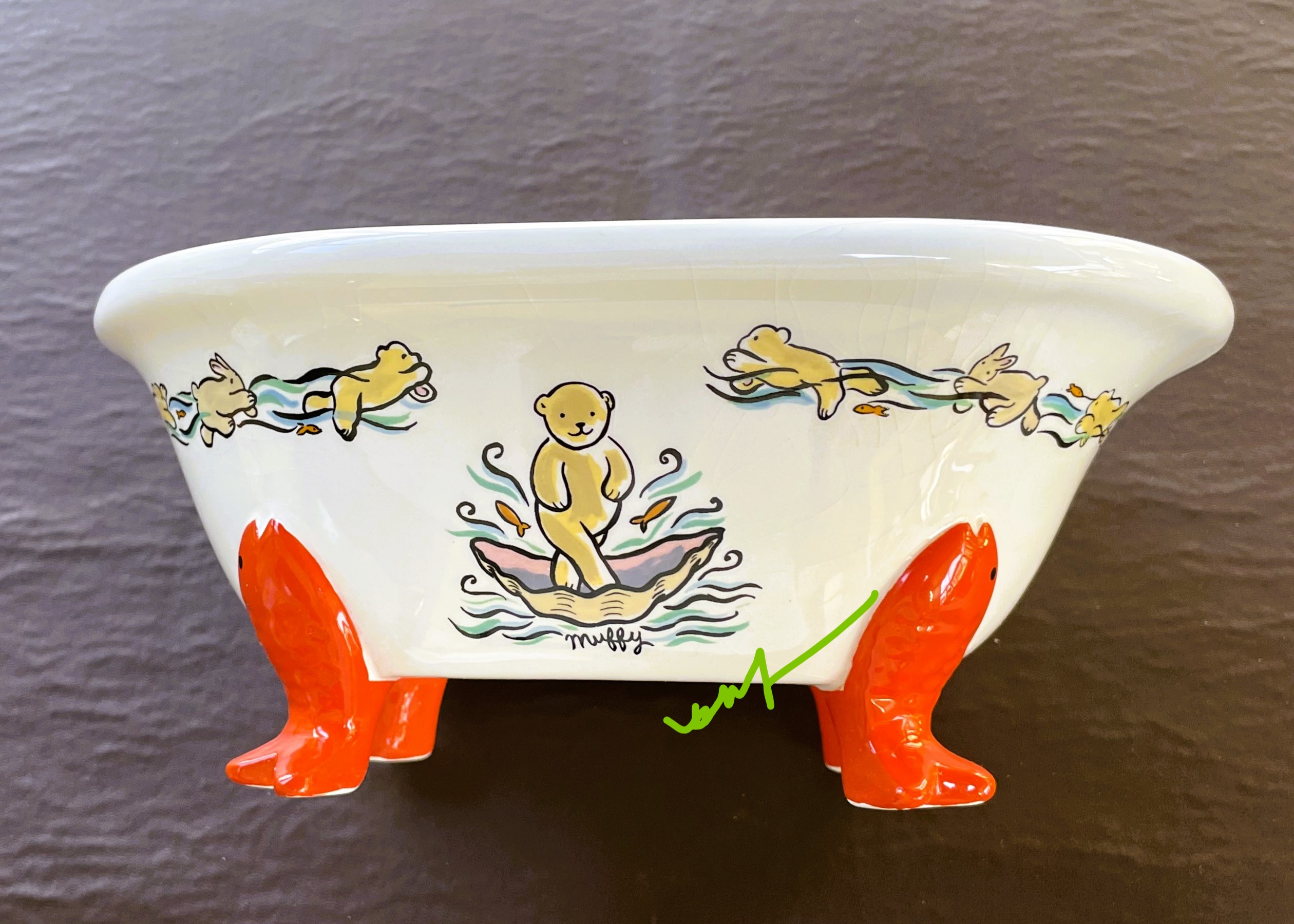 Splish Splash: The Bathtime Collection - Muffy's "Fish Footed" BATHTUB