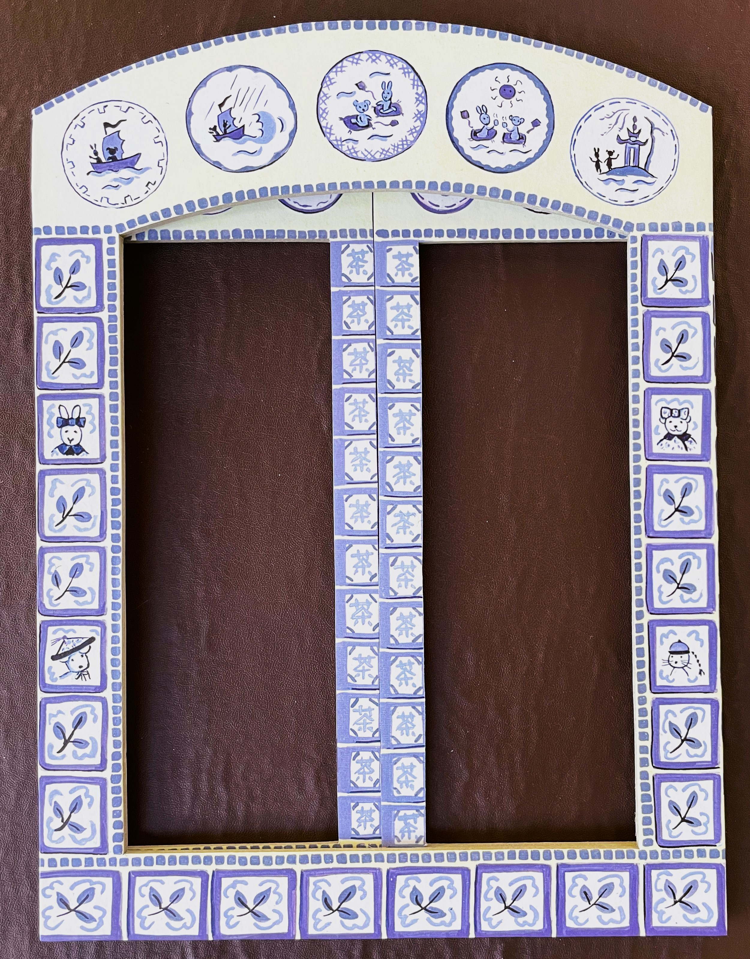 (The) Blue Pagoda: All The Tea in China DISPLAY TEAHOUSE BACKDROP