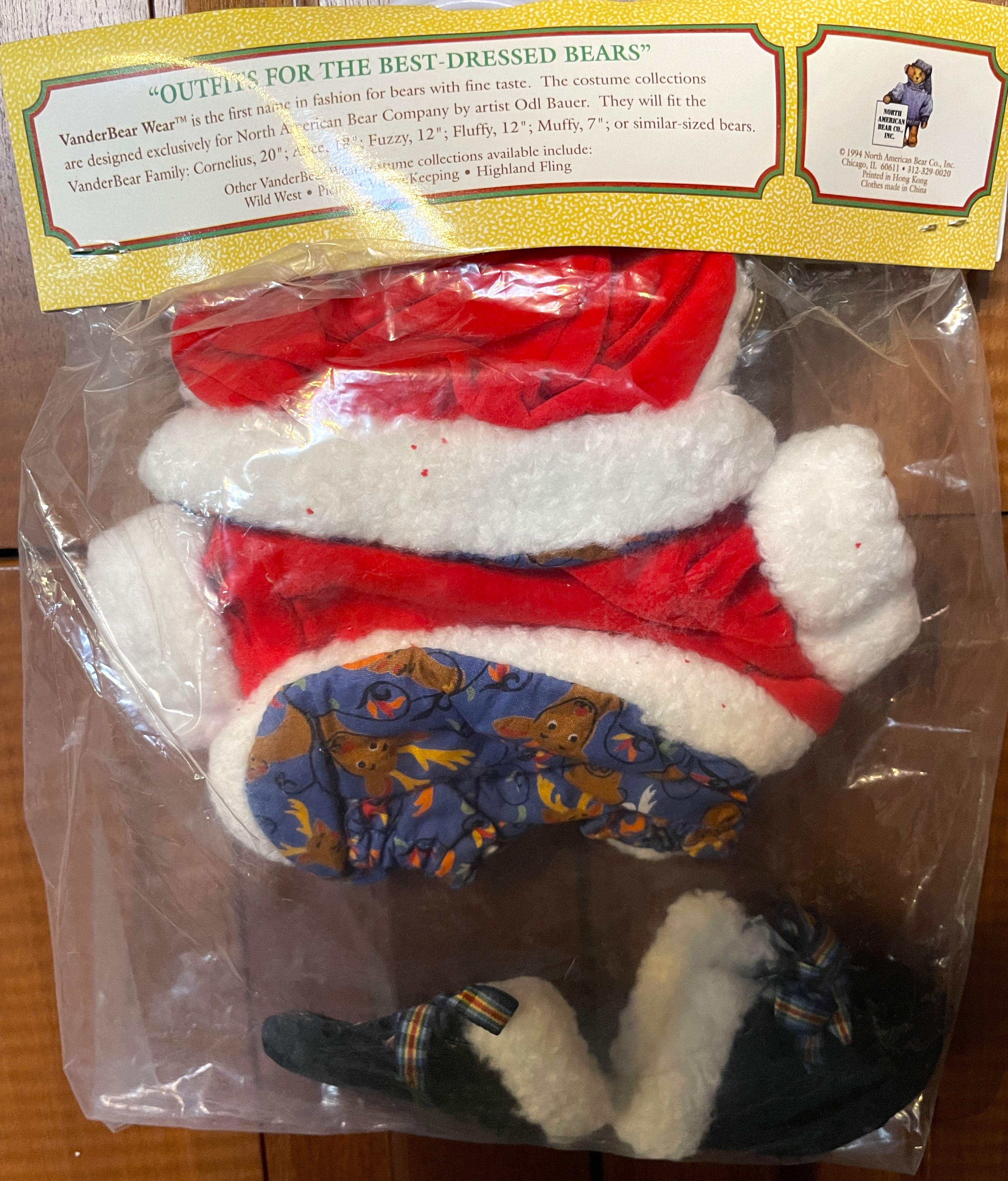 (The) North Pole Collection: Santa's Workshop MUFFY VANDERBEAR Outfit