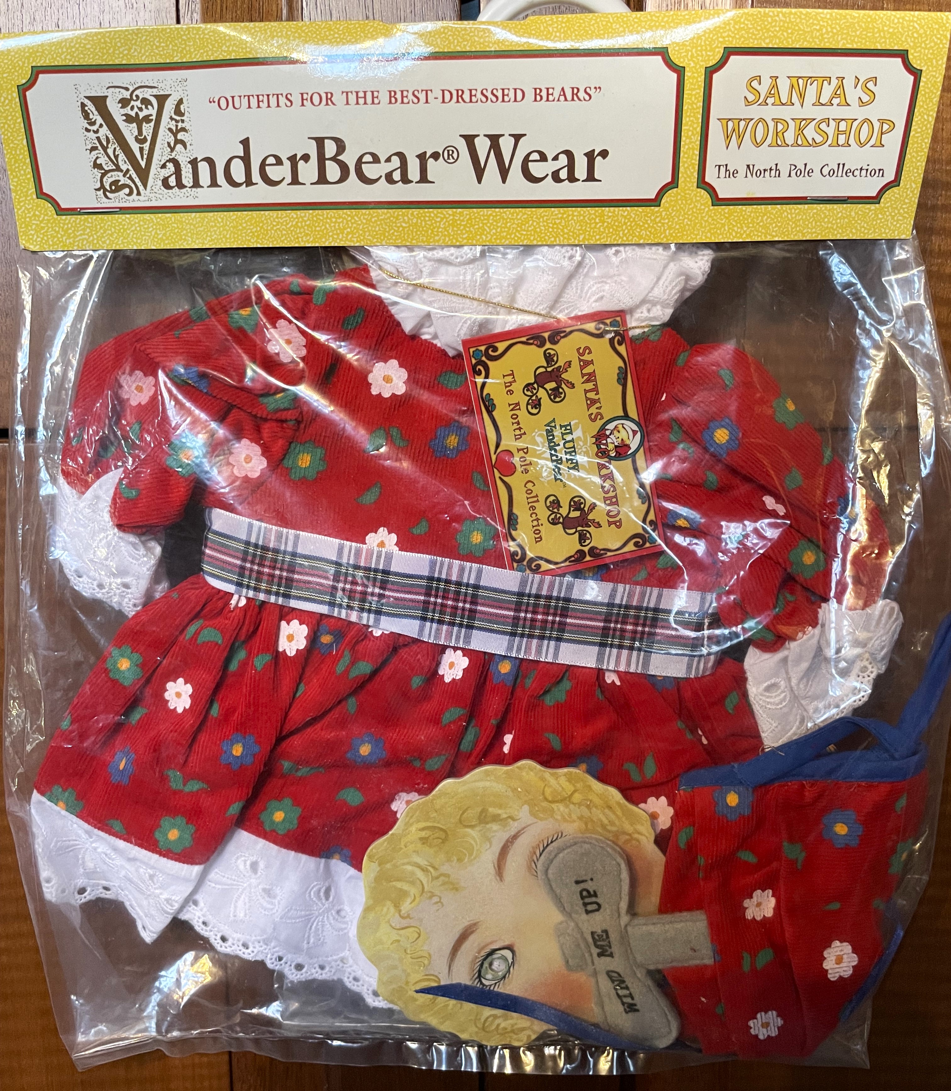(The) North Pole Collection: Santa's Workshop FLUFFY "Doll" Outfit