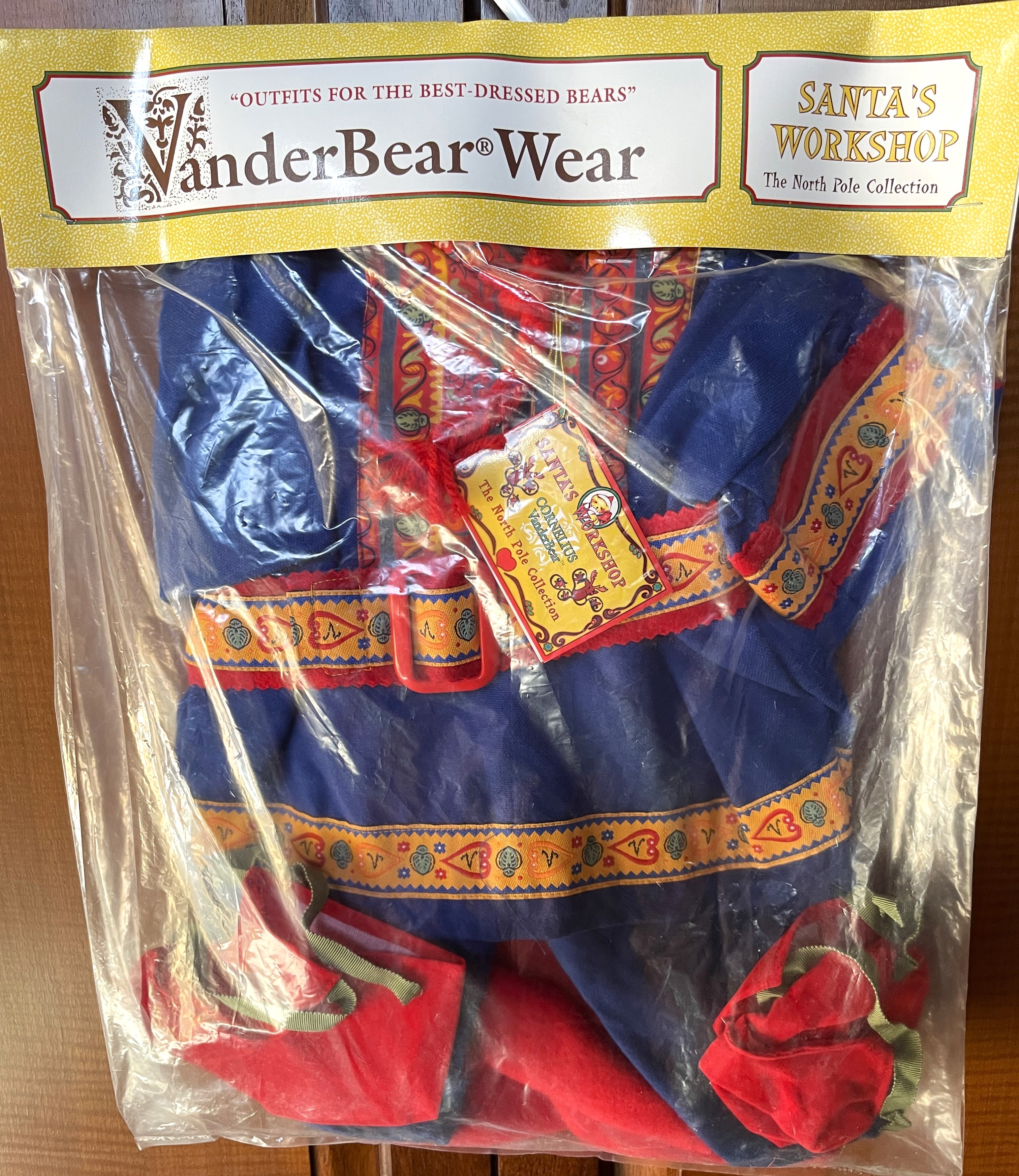 (The) North Pole Collection: Santa's Workshop CORNELIUS VanderBear Outfit