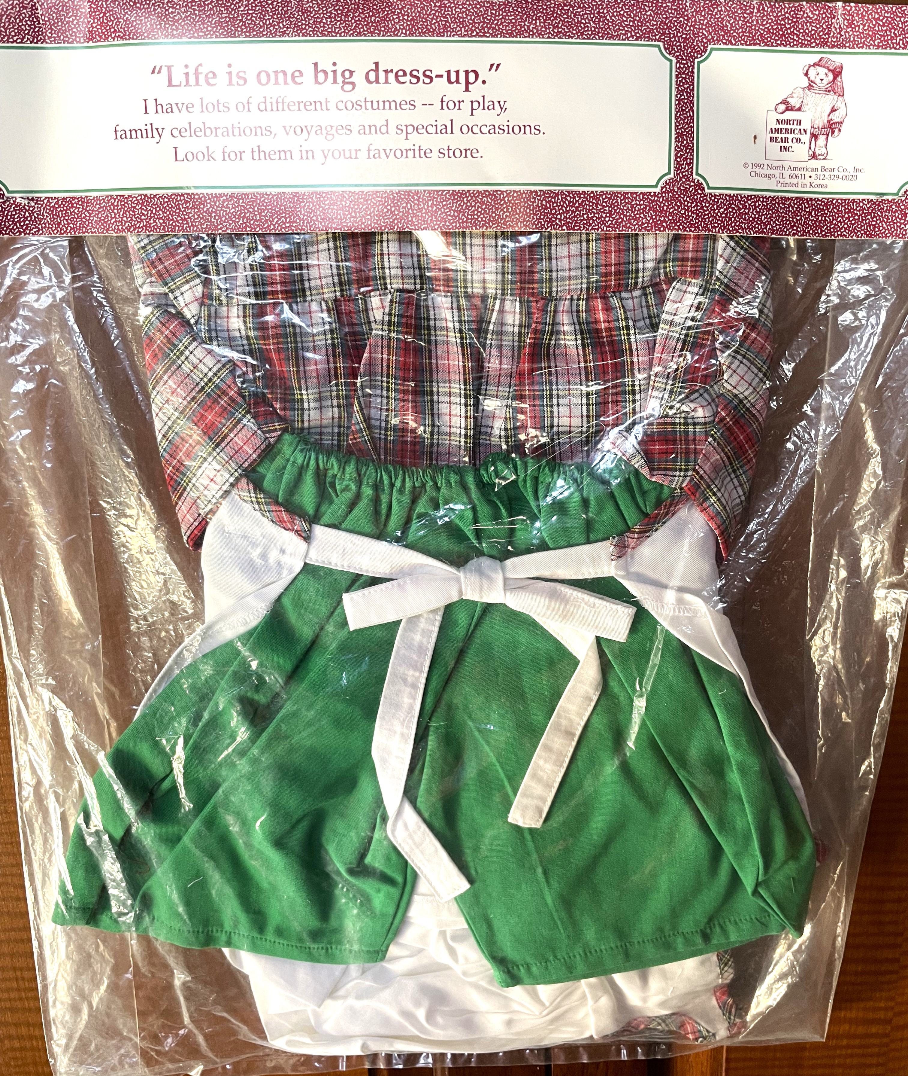 Cherry Pie: The Baking Collection CORNELIUS VanderBear Outfit