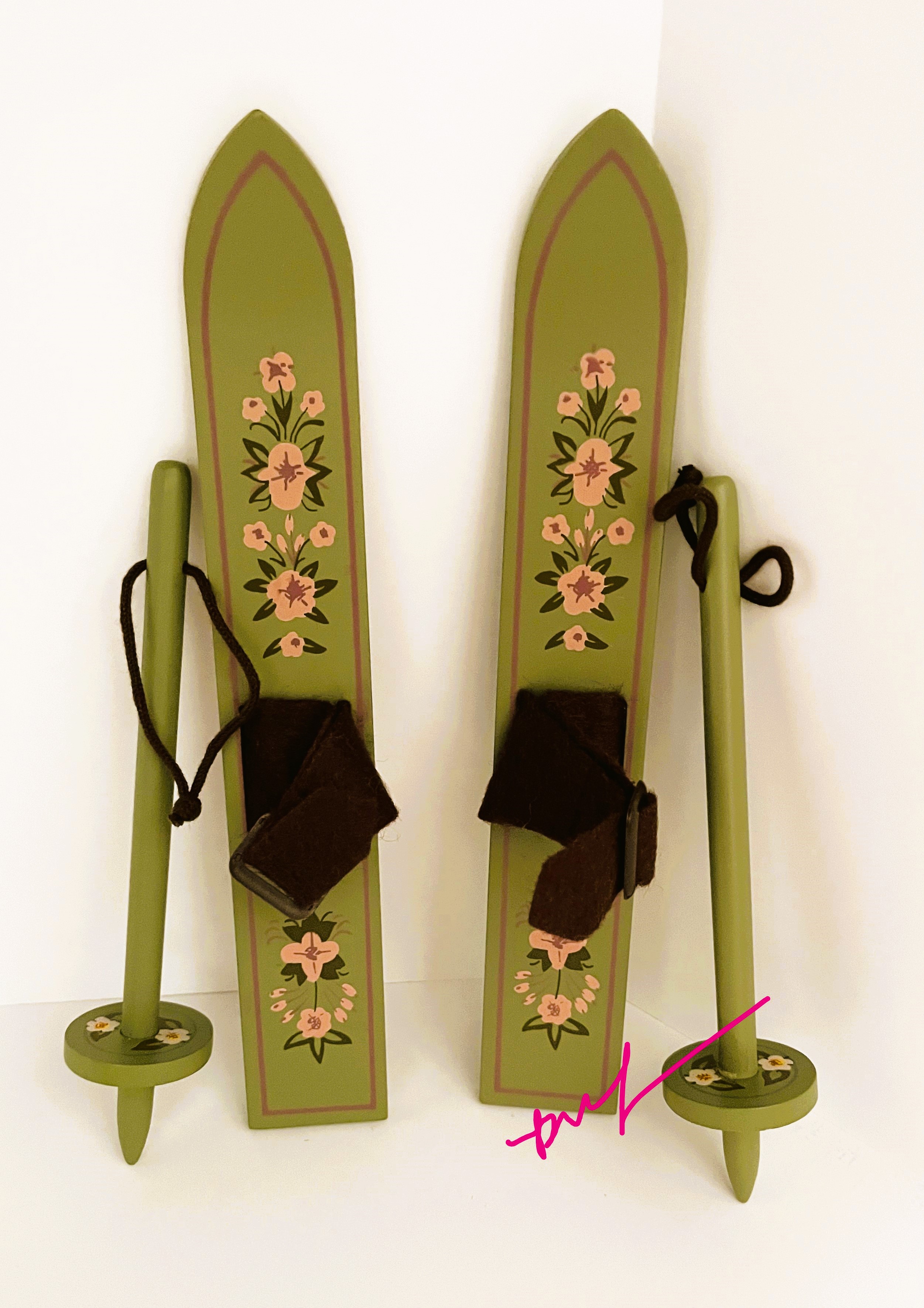 Sleddin' and Skidaddlin': A Winter Frolic - SKIS and POLES Set