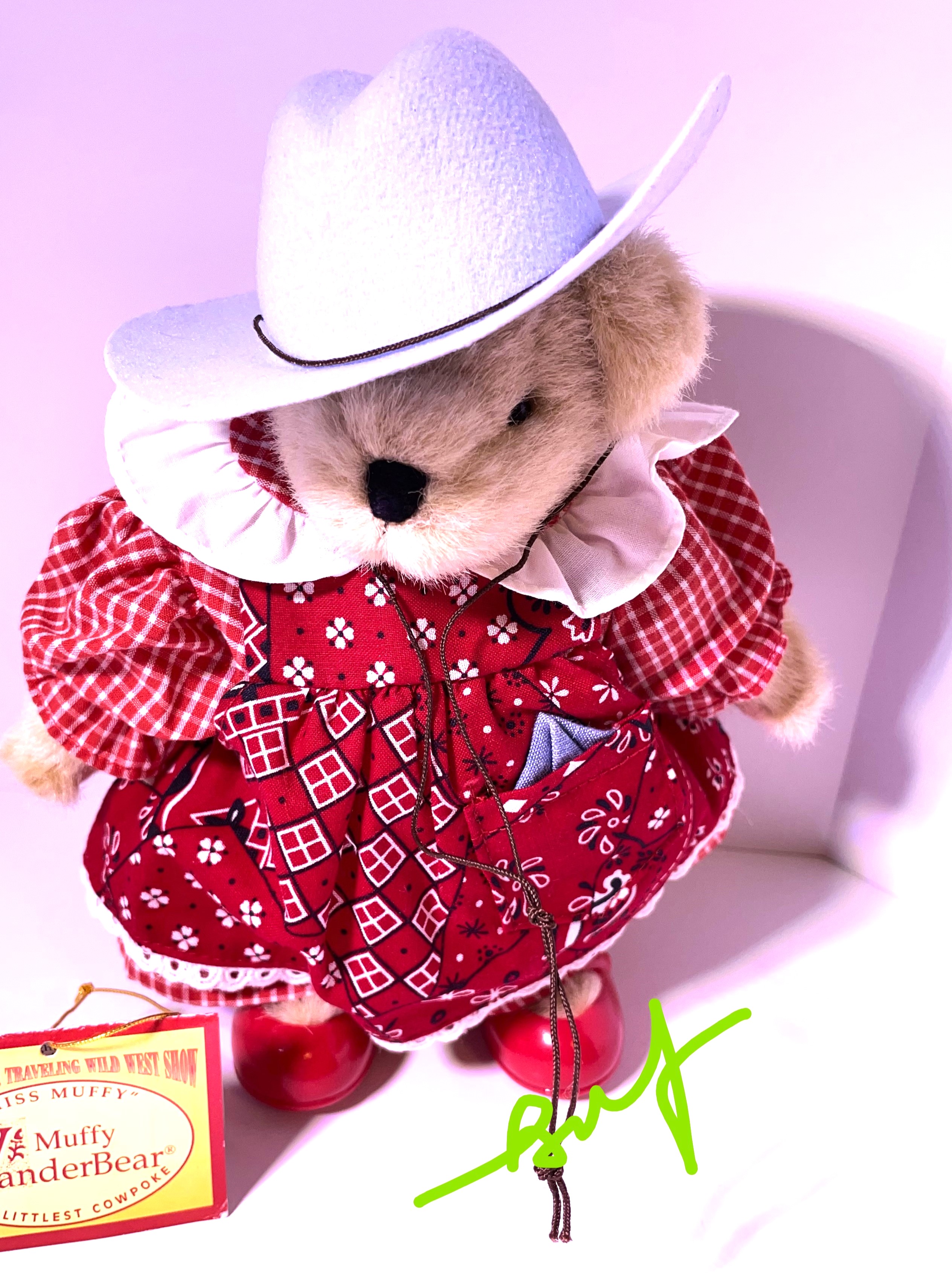 The Wild West: A Traveling Rodeo Show - Factory-dressed MUFFY Bear