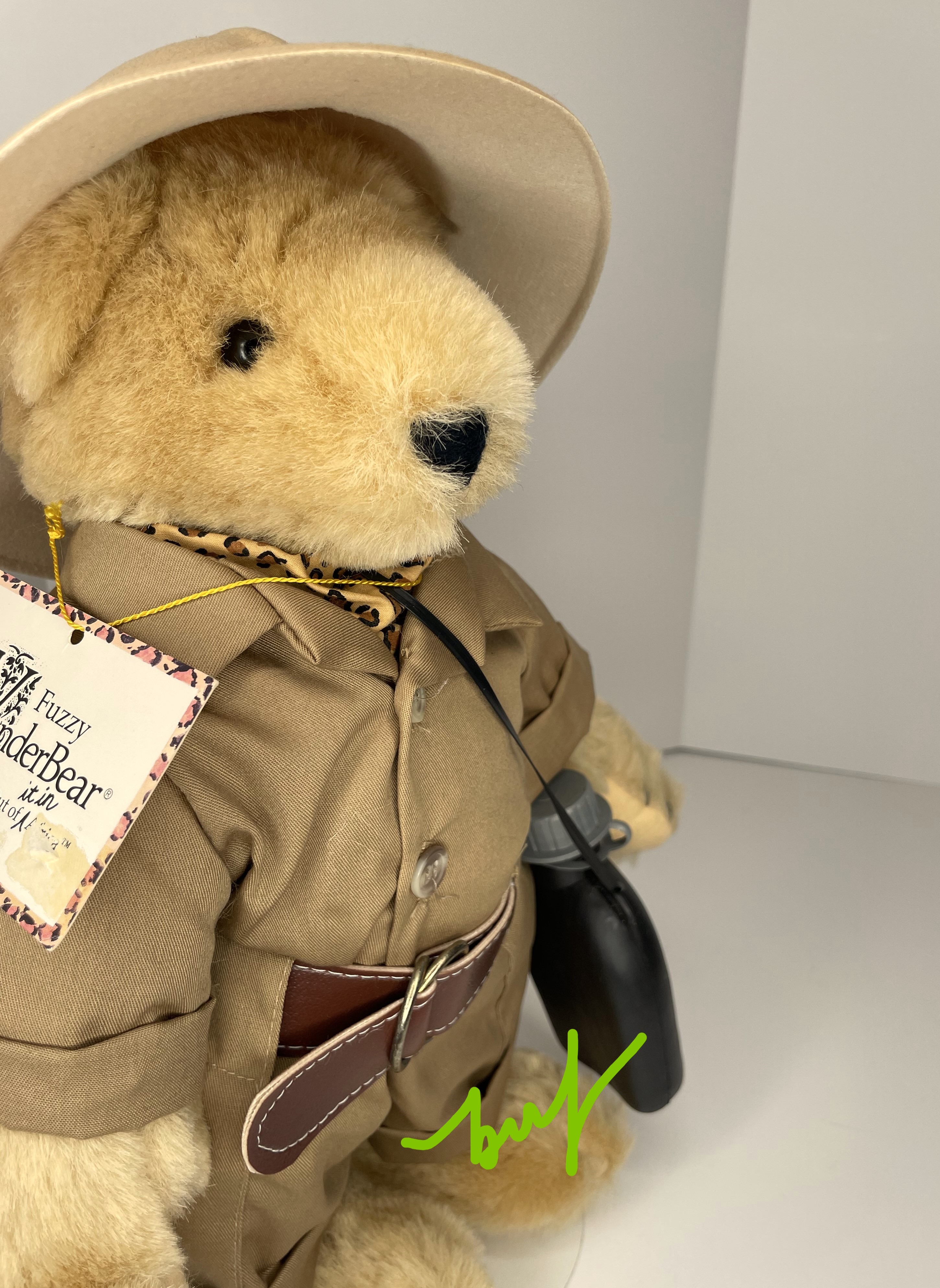 Out of it in Africa: The Safari Collection - Factory-dressed FUZZY VanderBear