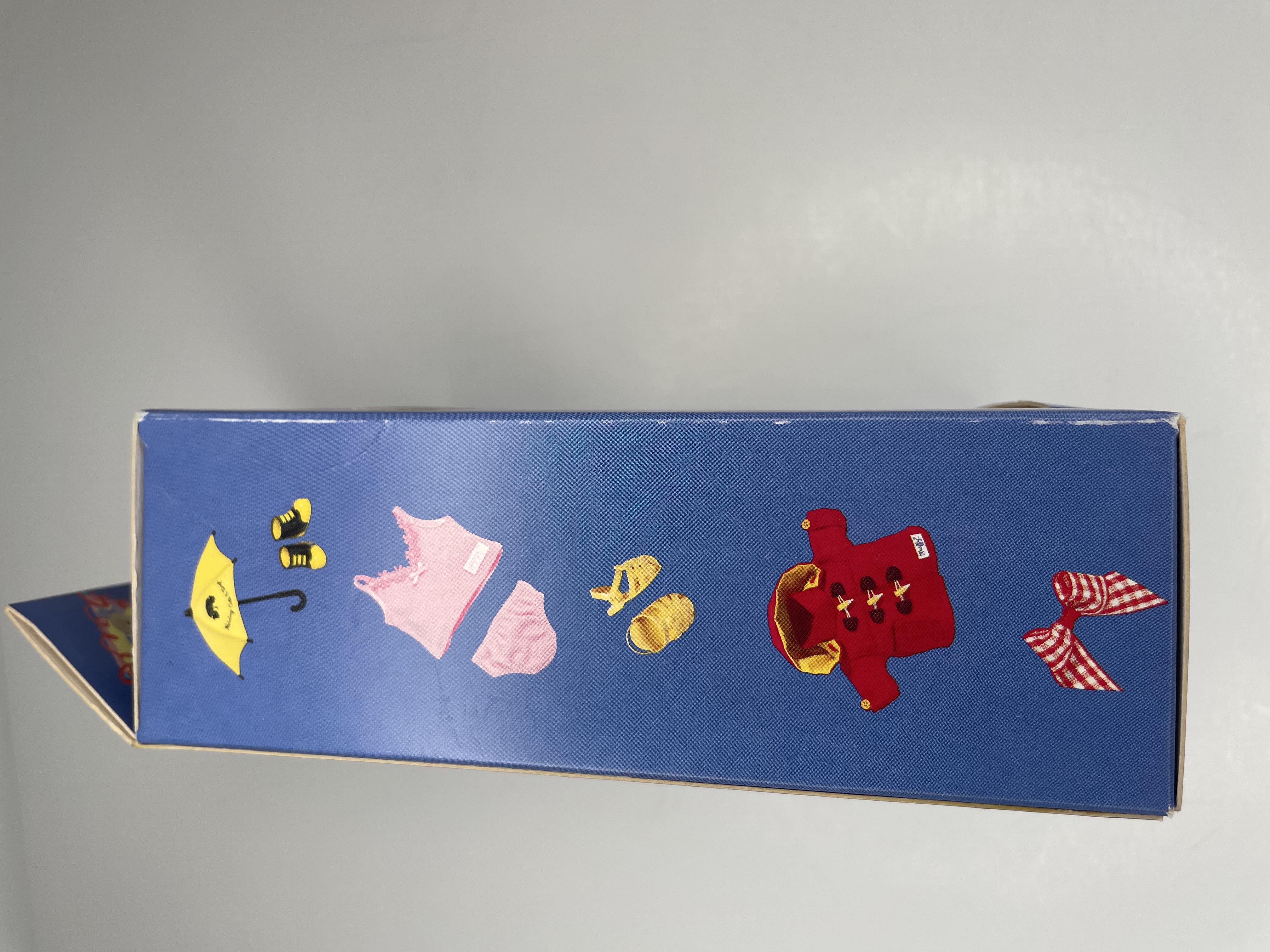 Clothesline Separates: Muffy / Hoppy Bath Kit (rubber duckie, frog & brush)