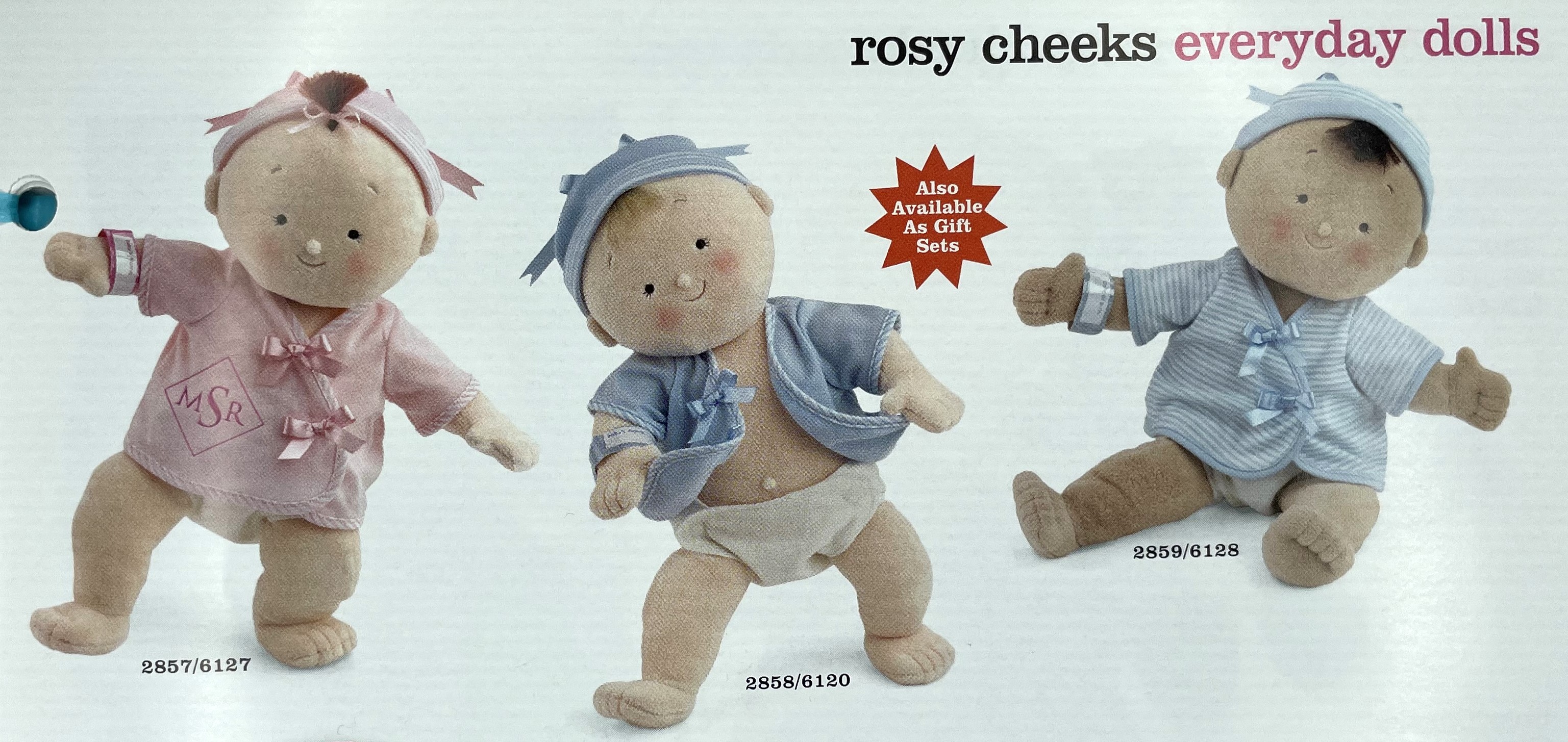 ROSY CHEEKS Baby Doll 15"