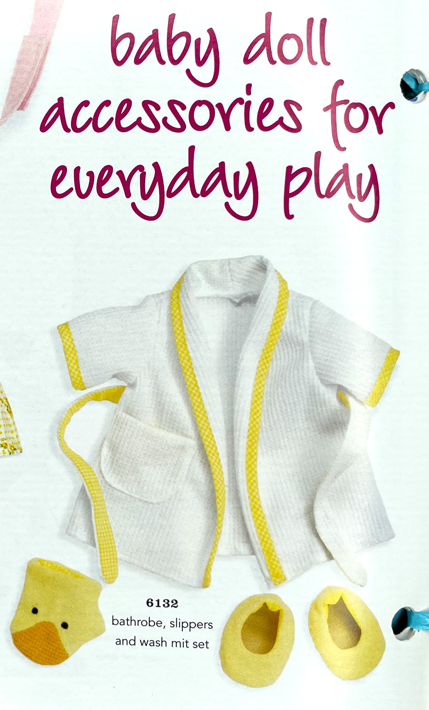 ROSY CHEEKS OUTFIT - Ducky Mitt Bathrobe Set